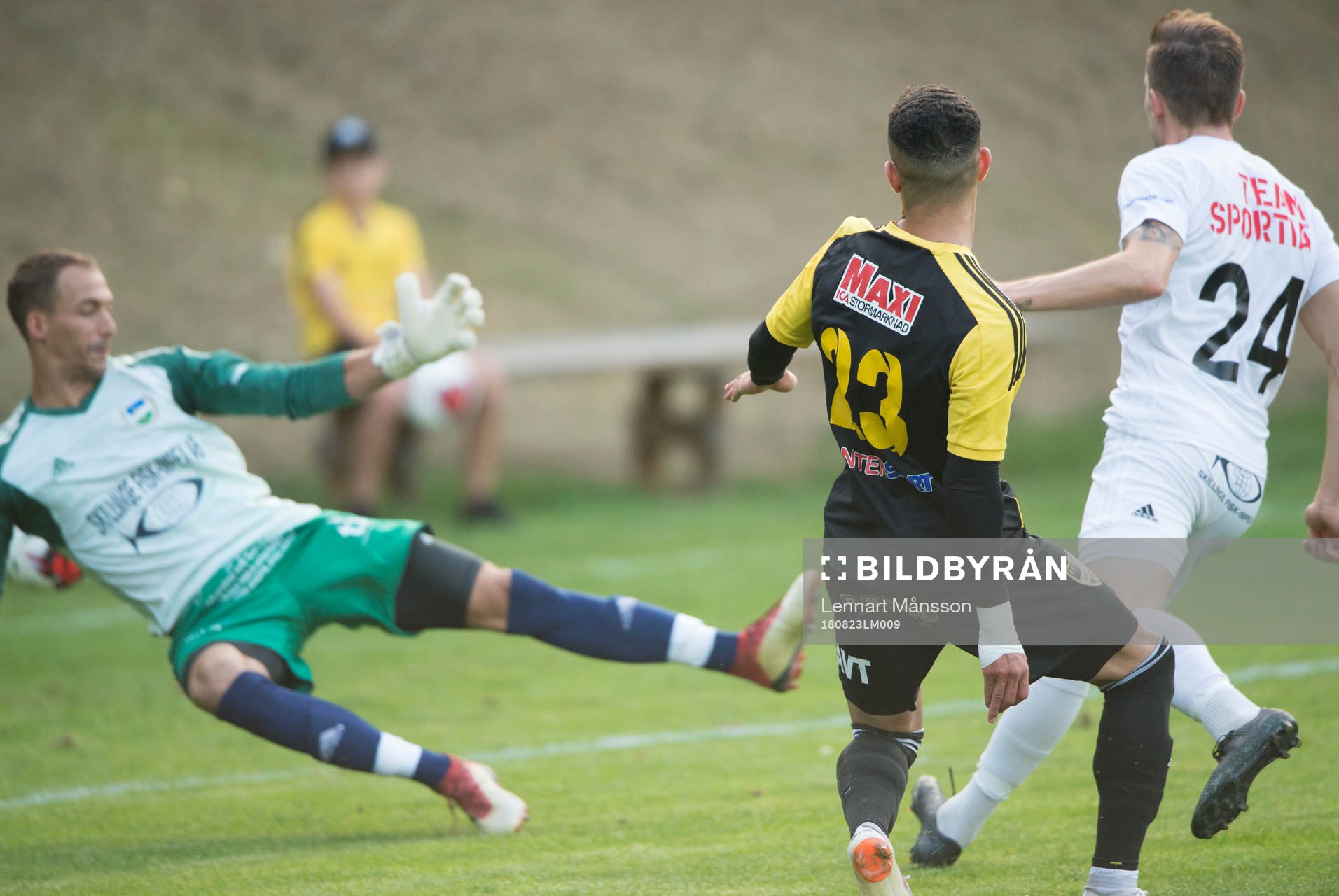 IFK Hässleholms Mohammed Hamdan gör avgörande mål i