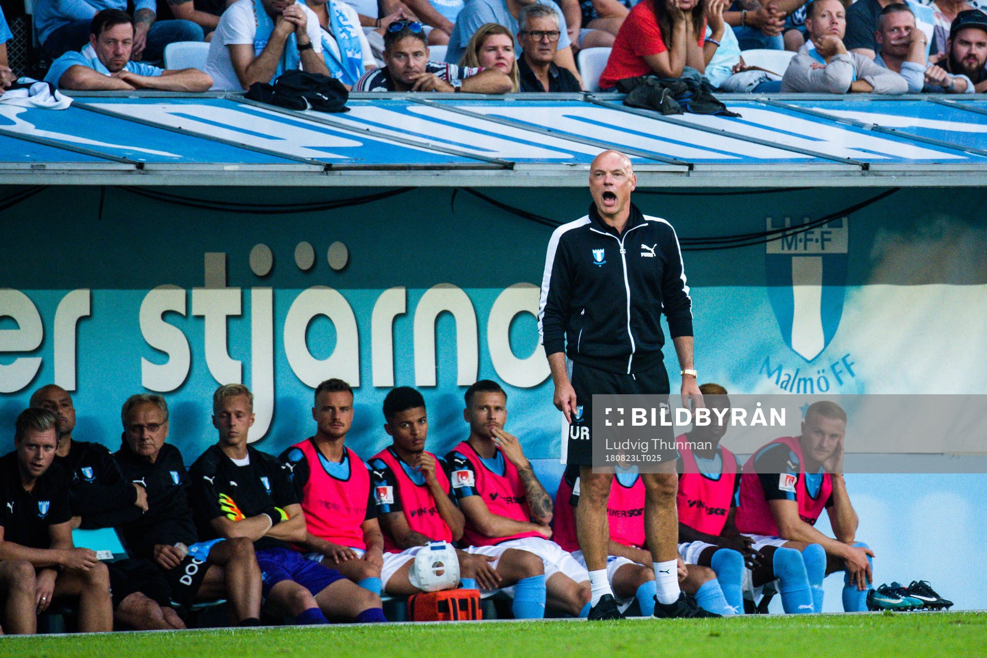 head coach Uwe Rösler of Malmö FF