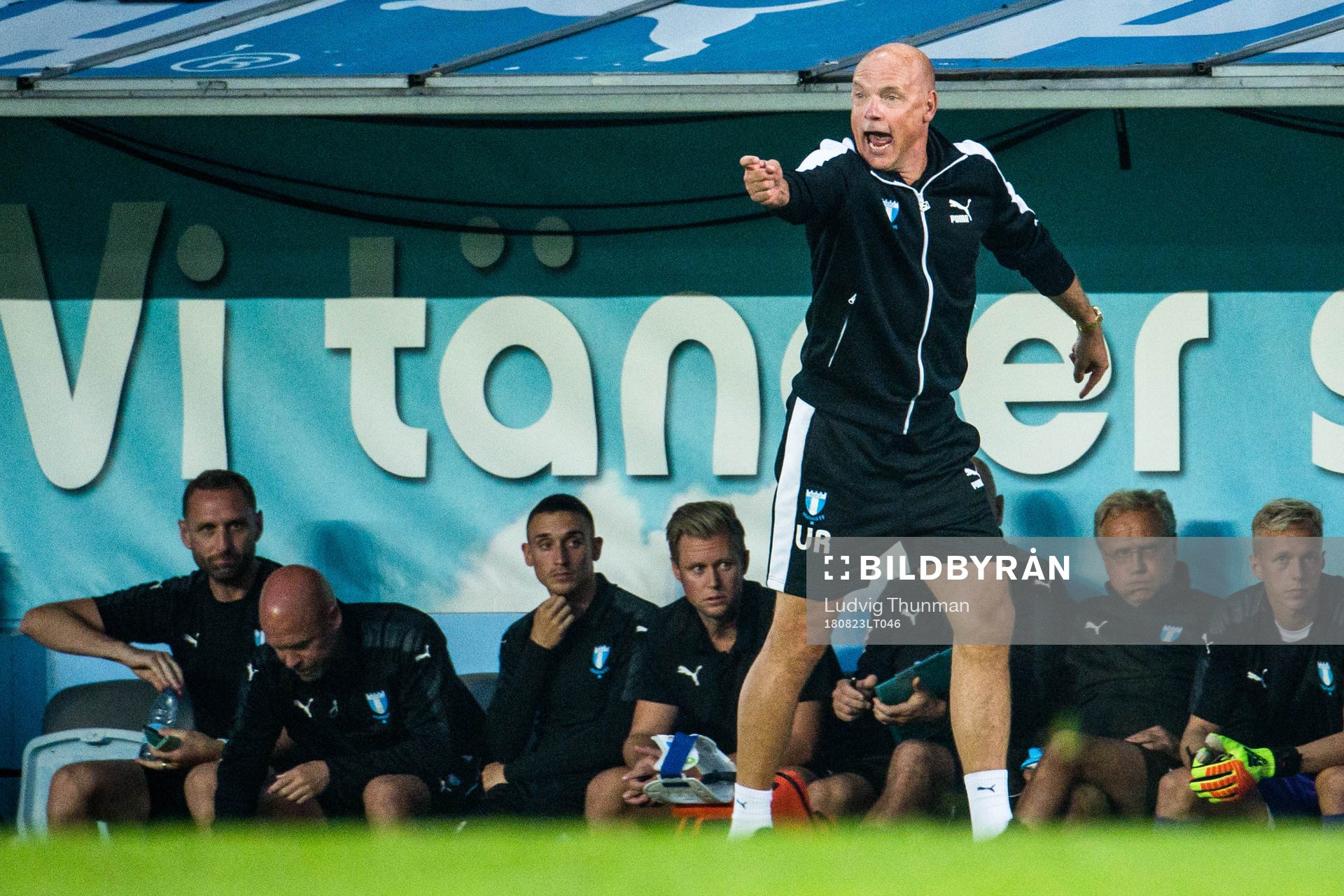 head coach Uwe Rösler of Malmö FF