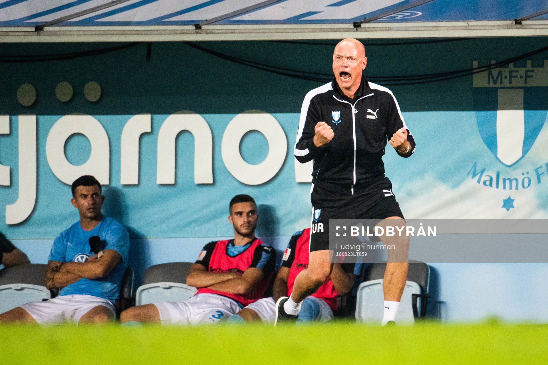 Head coach Uwe Rösler of Malmö FF