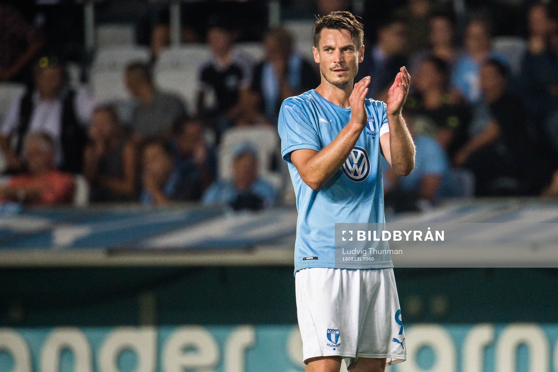 Markus Rosenberg  of Malmö FF looks dejected