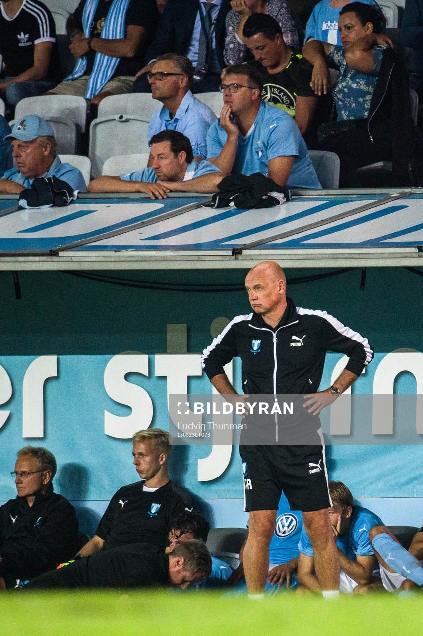 head coach Uwe Rösler of Malmö FF