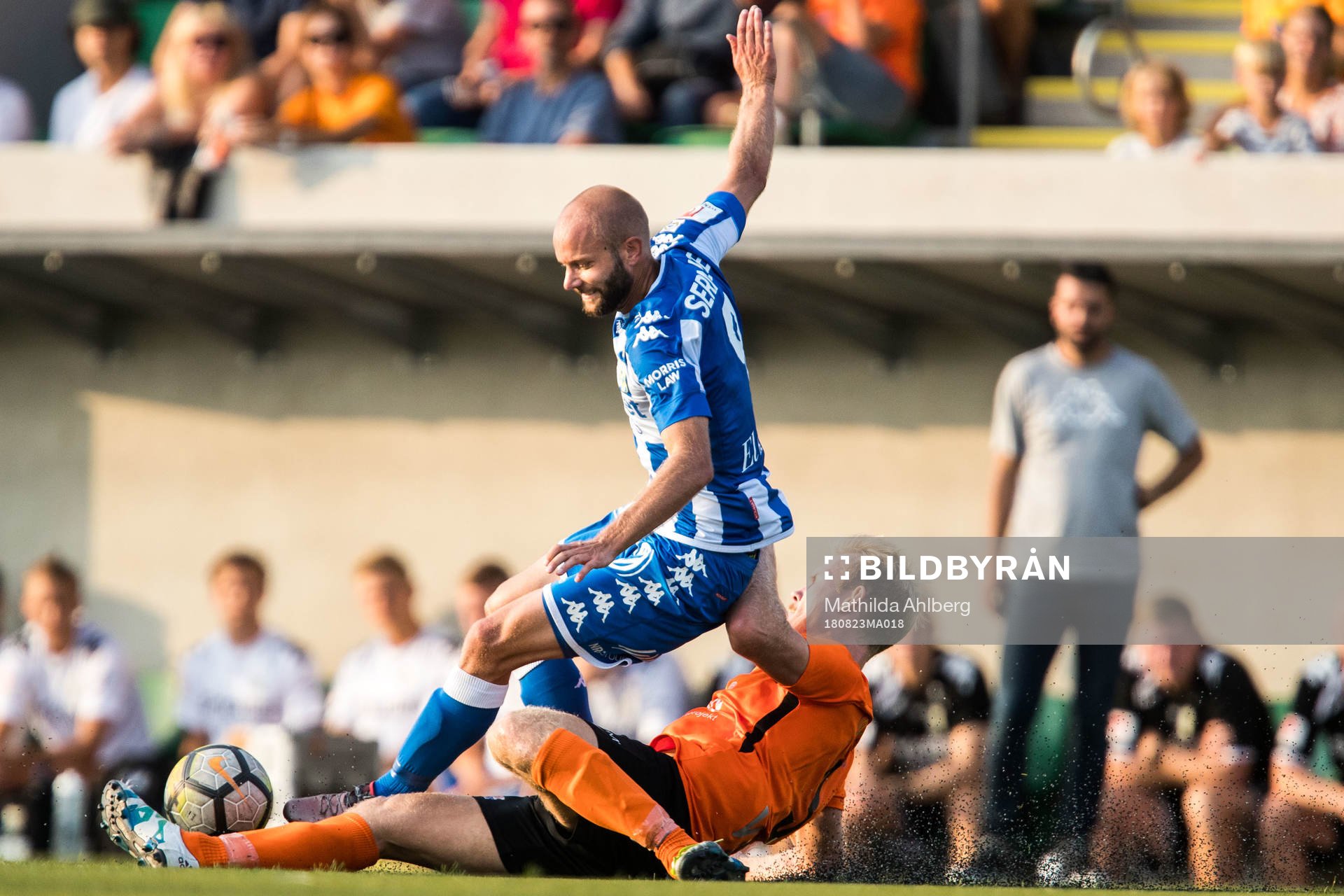 IFK Göteborgs Robin Söder och Torns Hugo Barsne