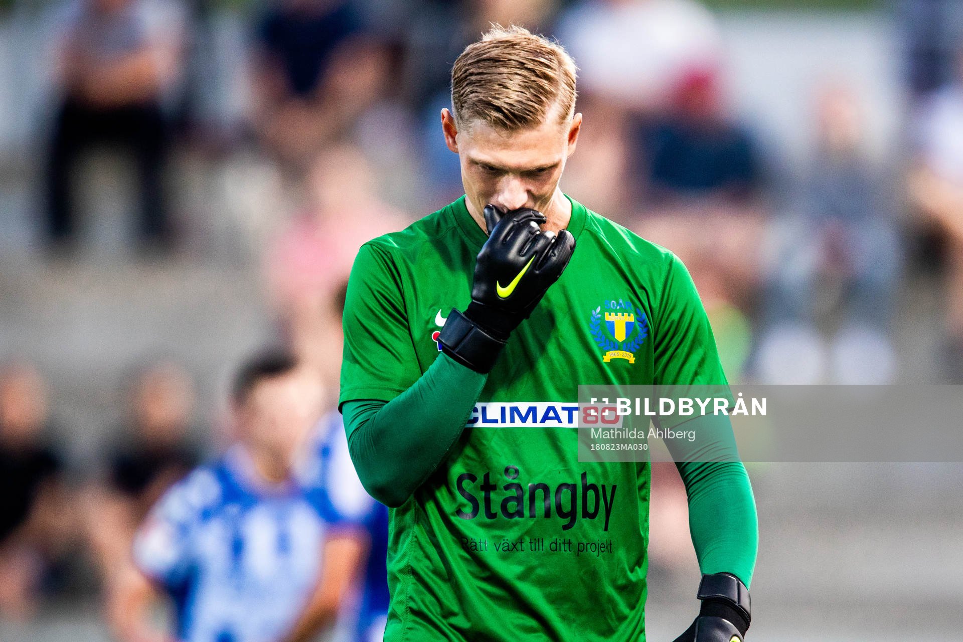 Torns målvakt Philip Mårtensson deppar