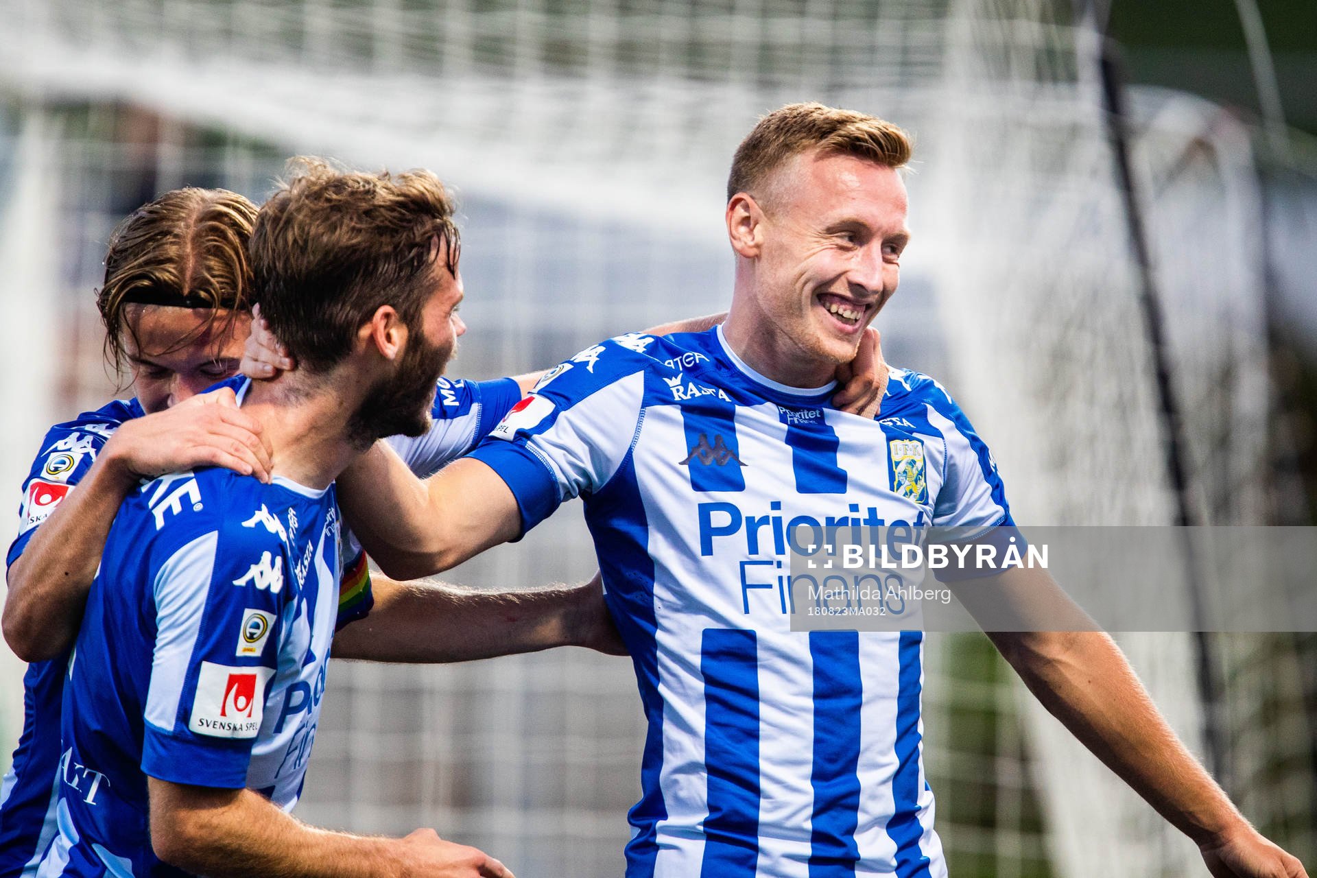 IFK Göteborgs Sebastian Ohlsson jublar