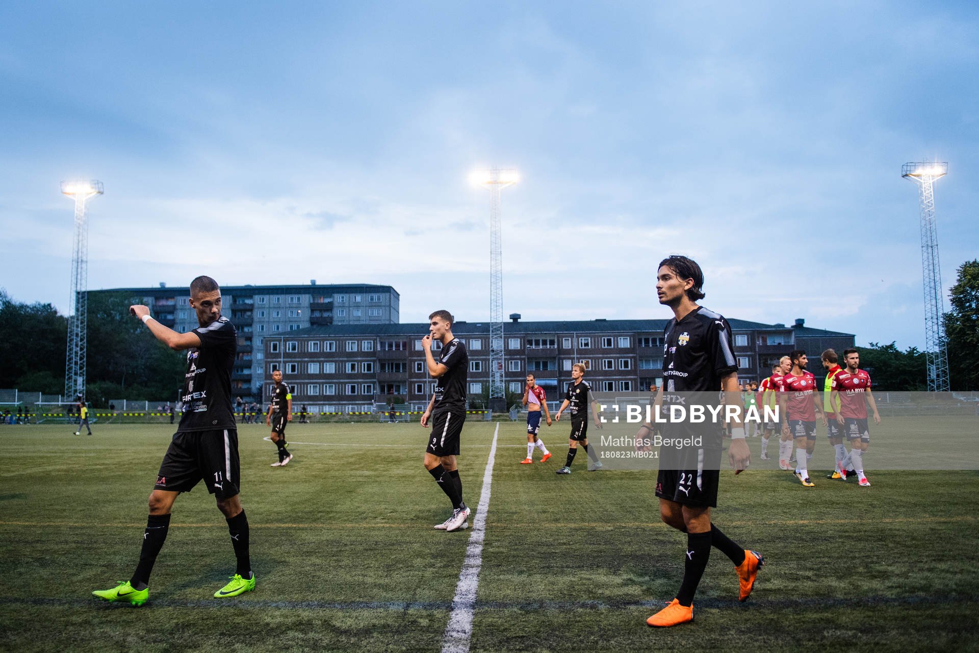 Hisingbackas Fredrik Zanjanchi, Kristian Kocevski och