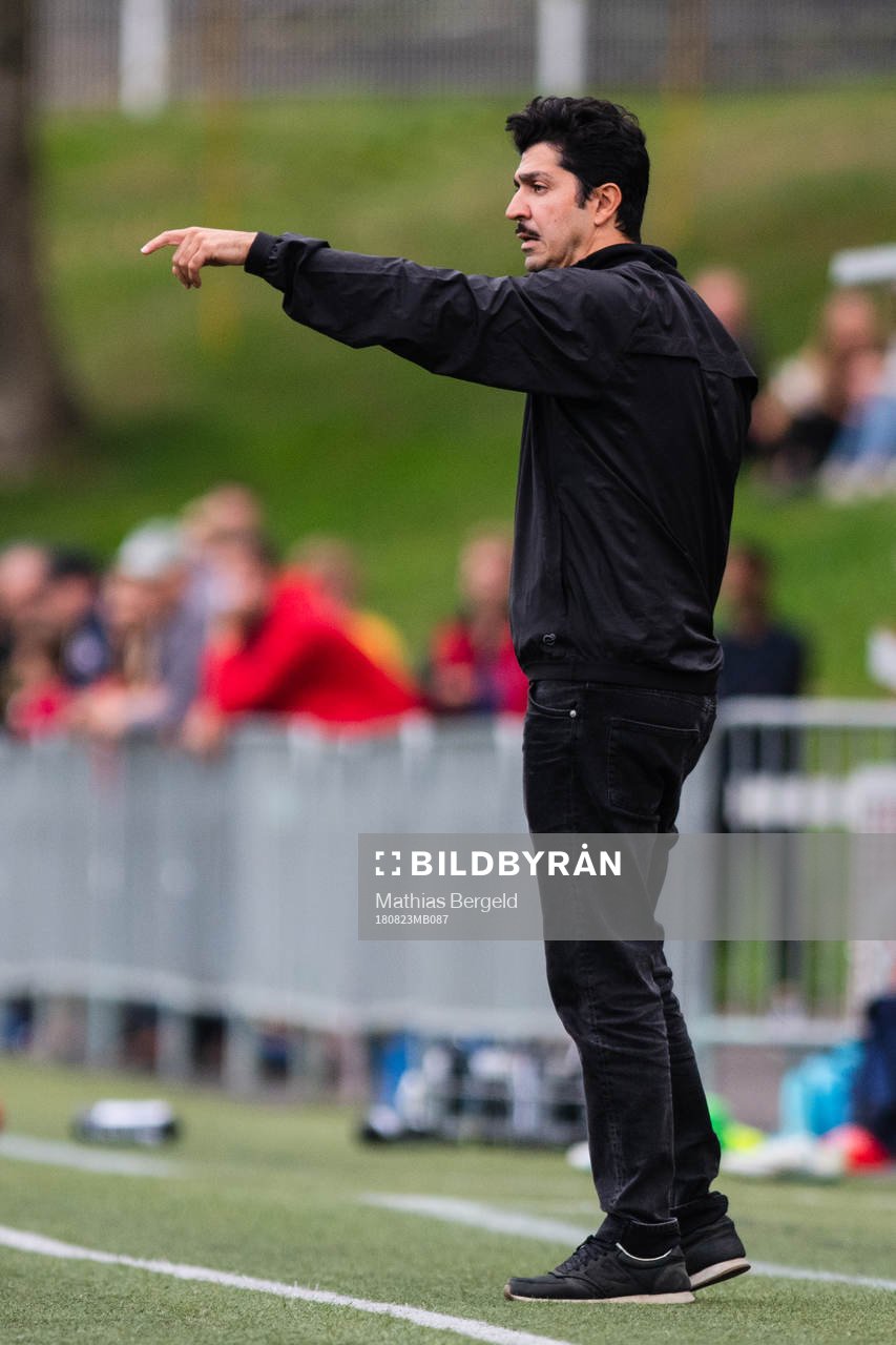 Hisingbackas tränare Kevyan Alizadeh