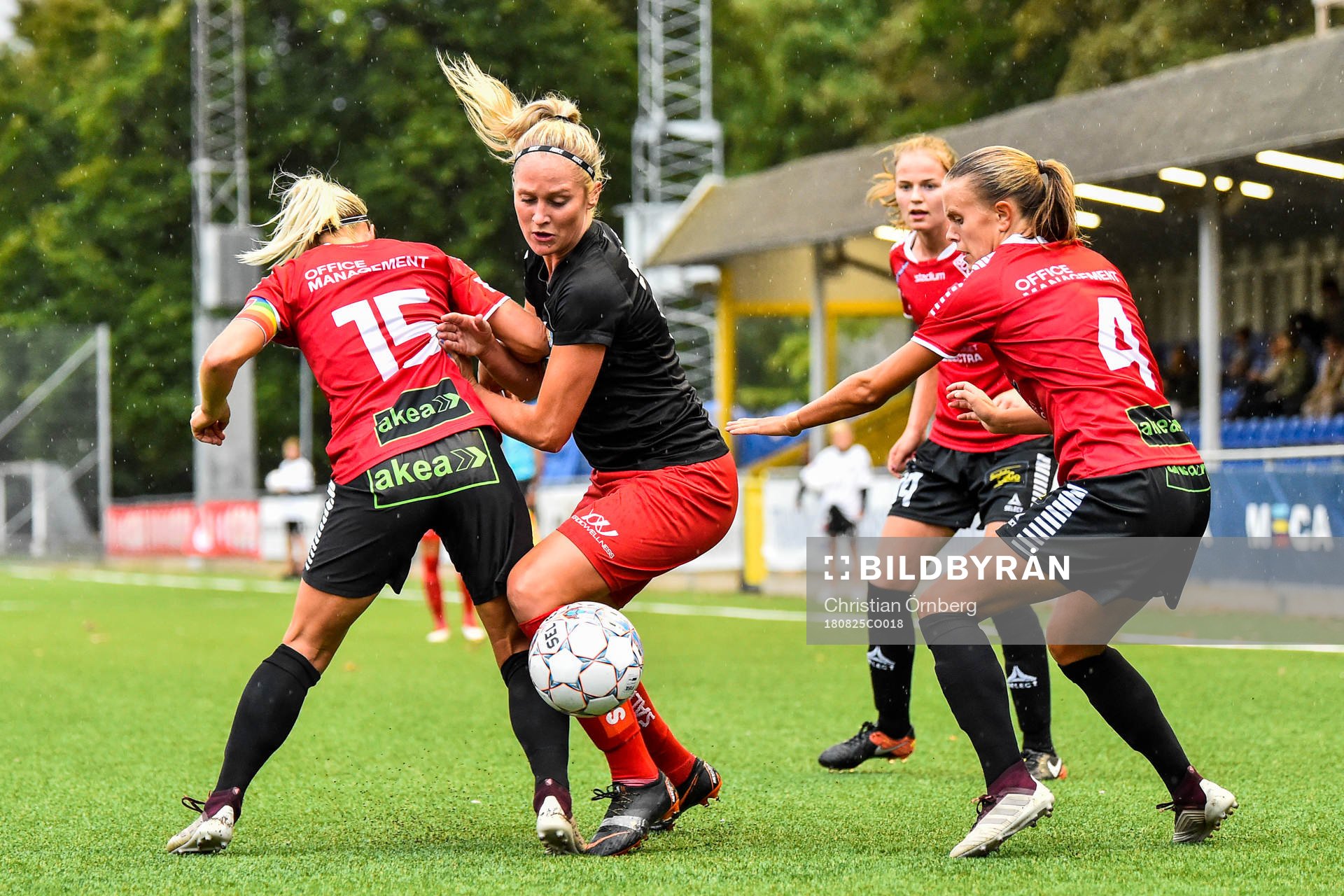 Limhamn Bunkeflos Mia Persson och Göteborgs Karin Lundin