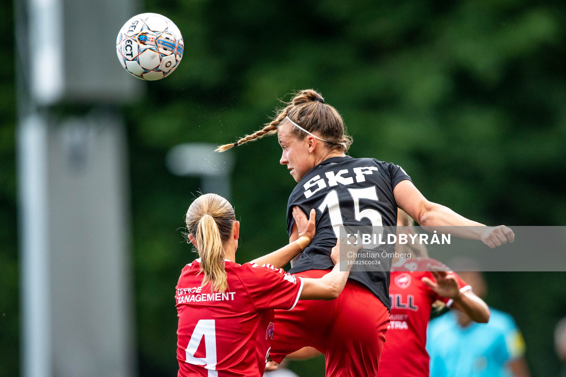 Göteborgs Julia Zigiotti Olme mot Limhamn Bunkeflos Elin
