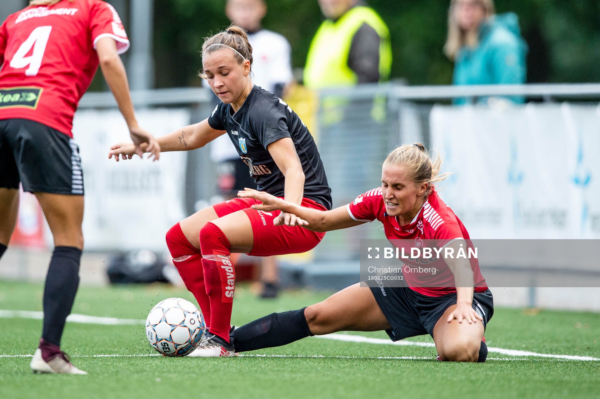 Göteborgs Julia Zigiotti Olme mot Limhamn Bunkeflos Hanna