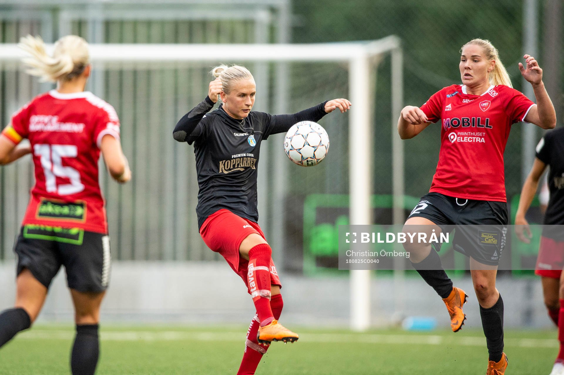 Göteborgs Filippa Curmark mot Limhamn Bunkeflos Mia