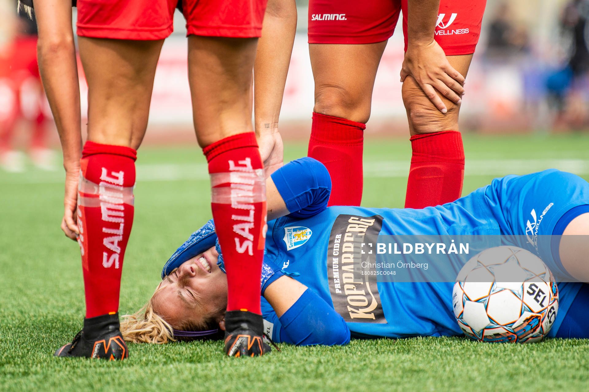 Göteborgs målvakt Loes Geurts