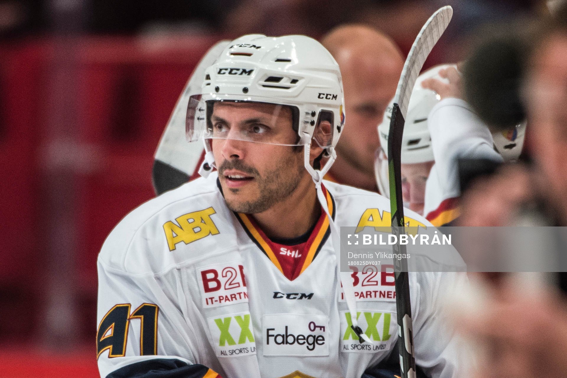 Djurgården Nords forward Daniel Widing