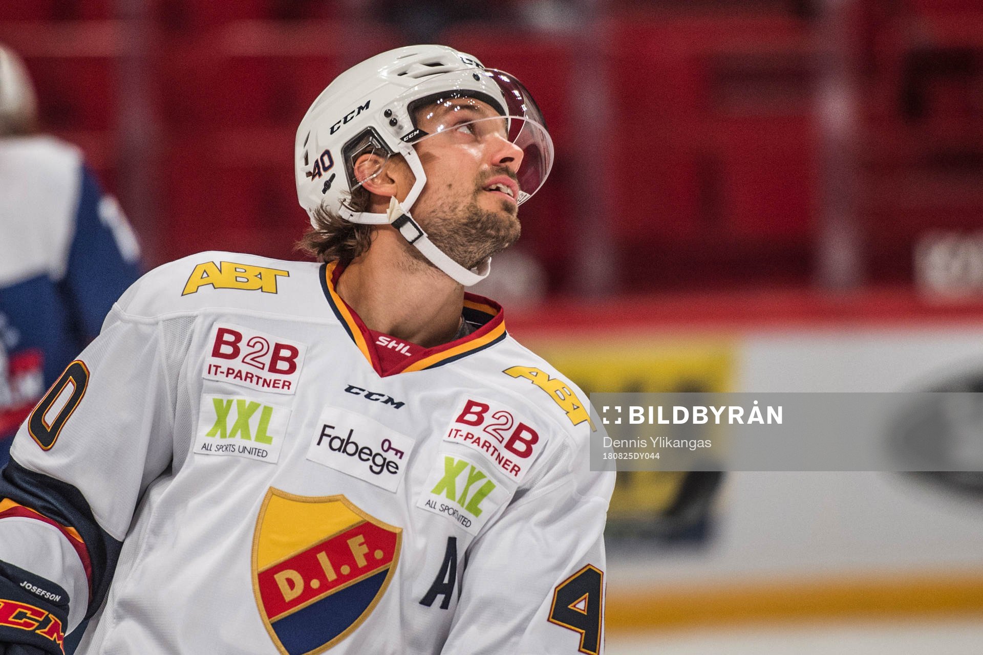 Djurgården Nords forward Jacob Josefson