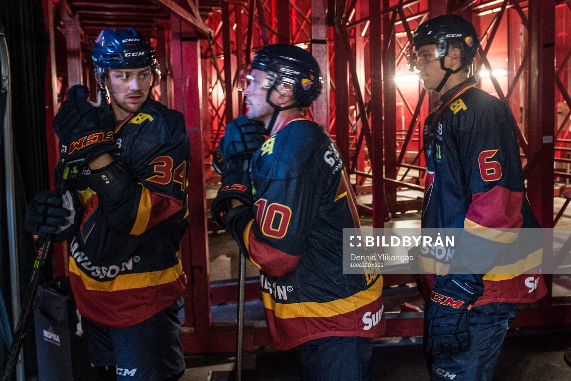 Djurgården Syd på väg ut för match mot All-Stars Nord