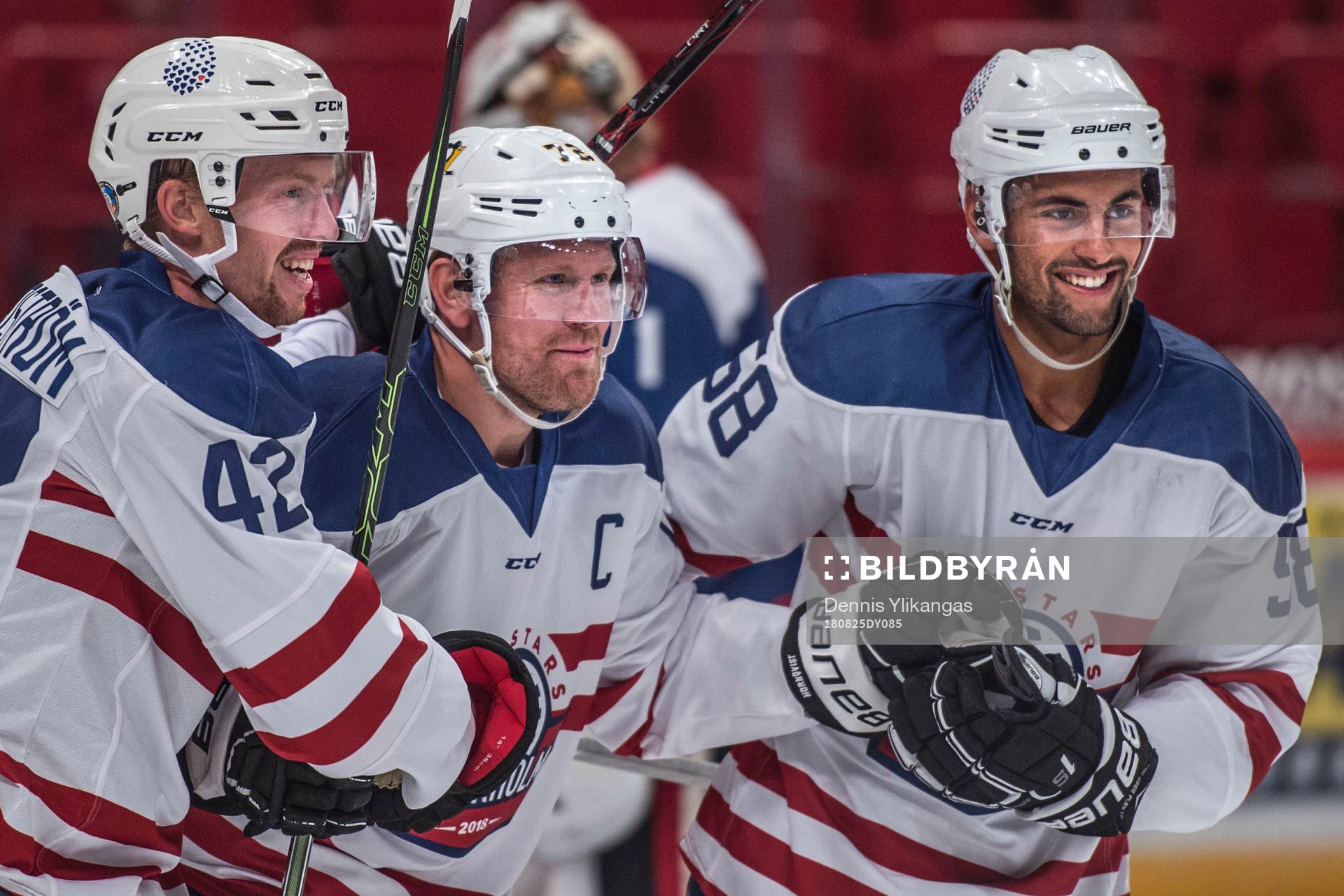 forward Patric Hörnqvist firar sitt mål