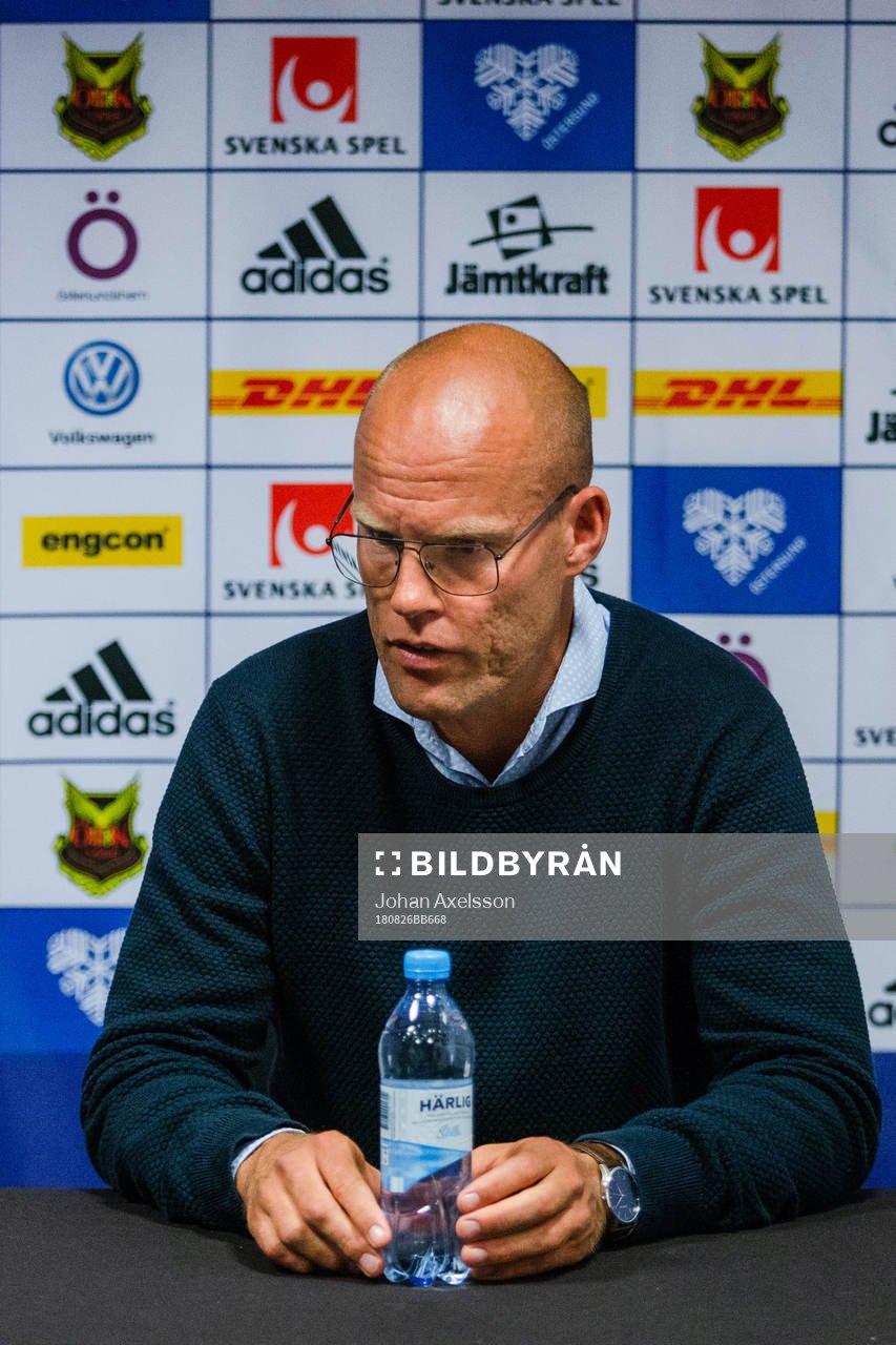 Sundsvalls tränare Joel Cedergren