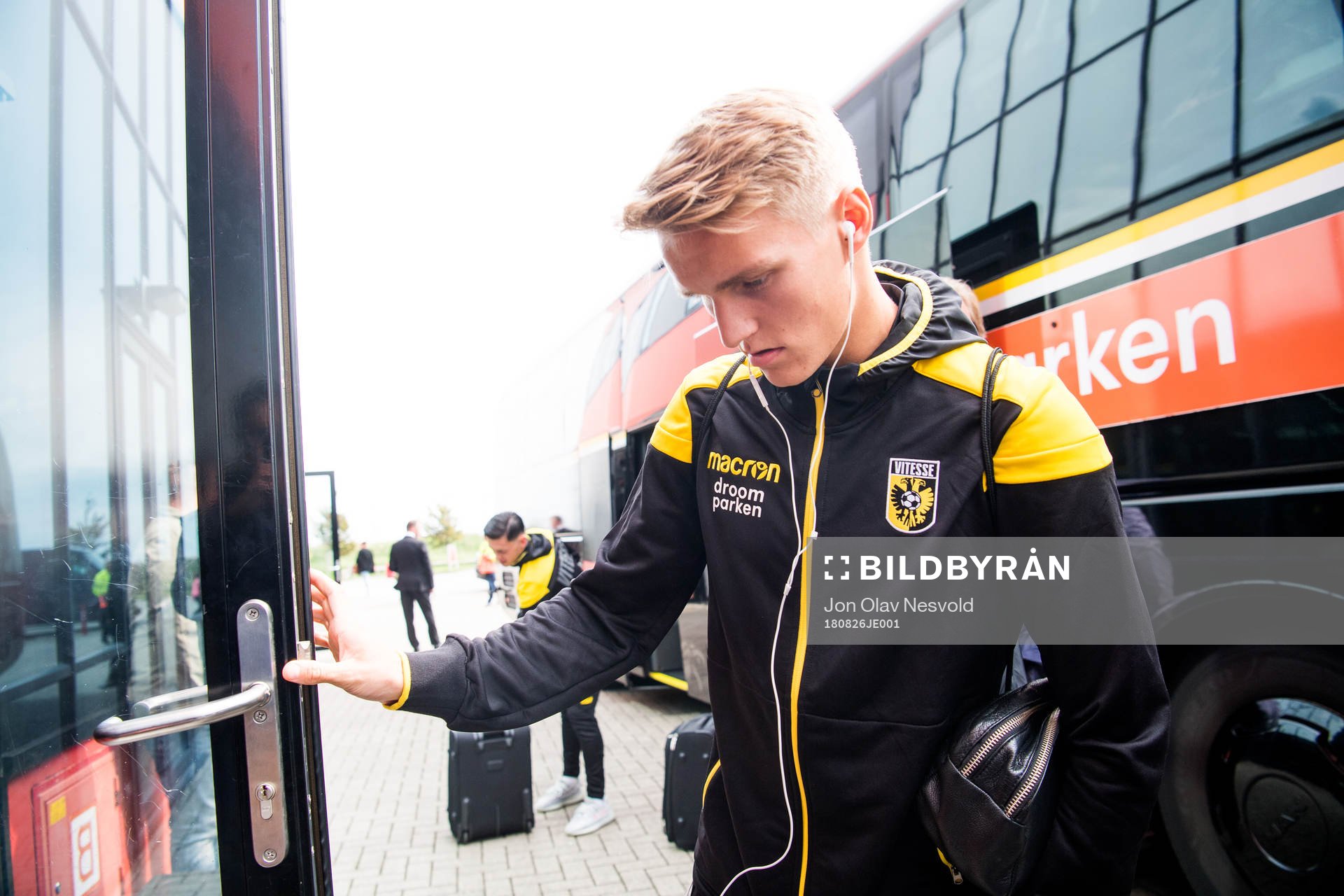 Martin Ødegaard of Vitesse arrives