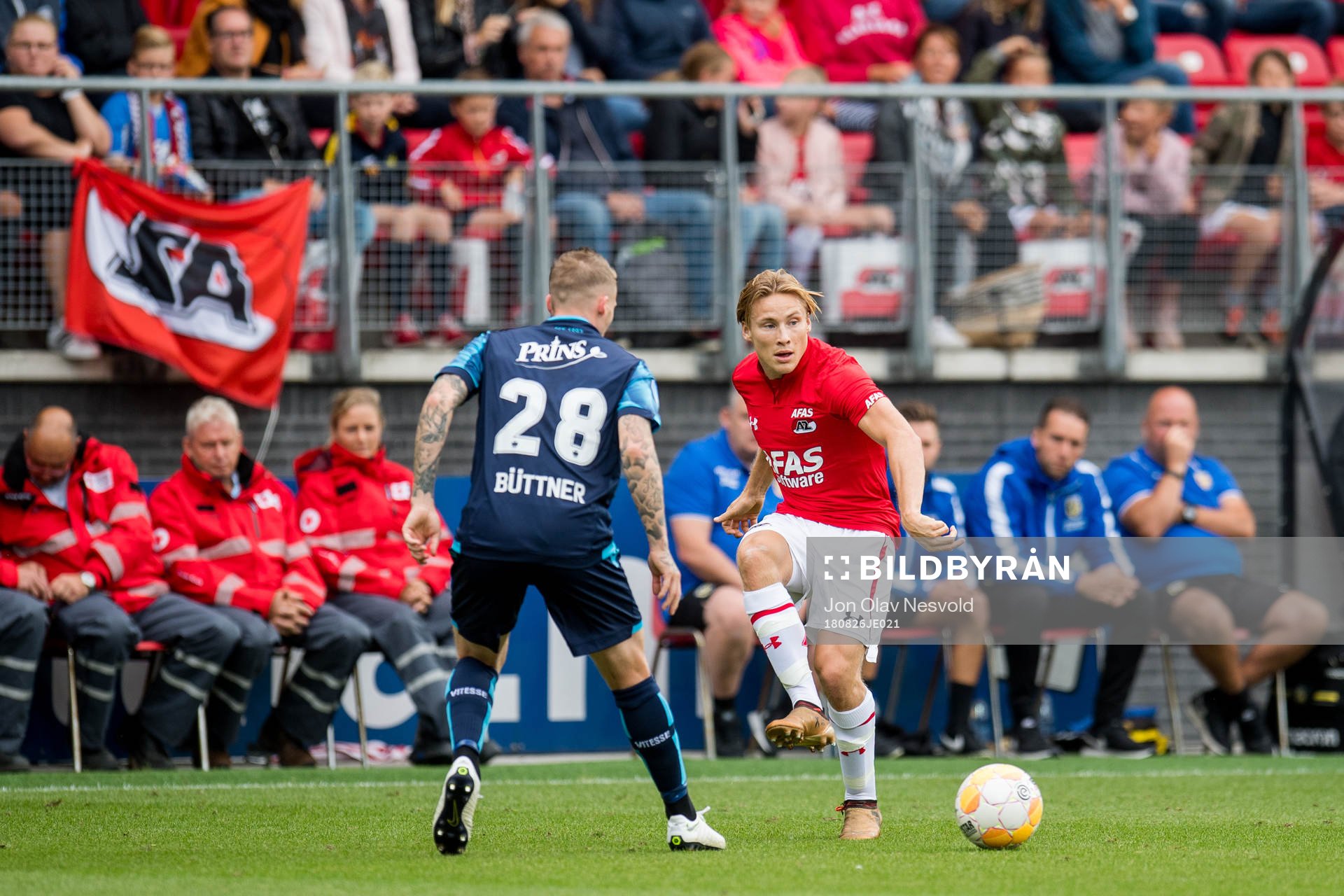 Jonas Svensson of AZ Alkmaar
