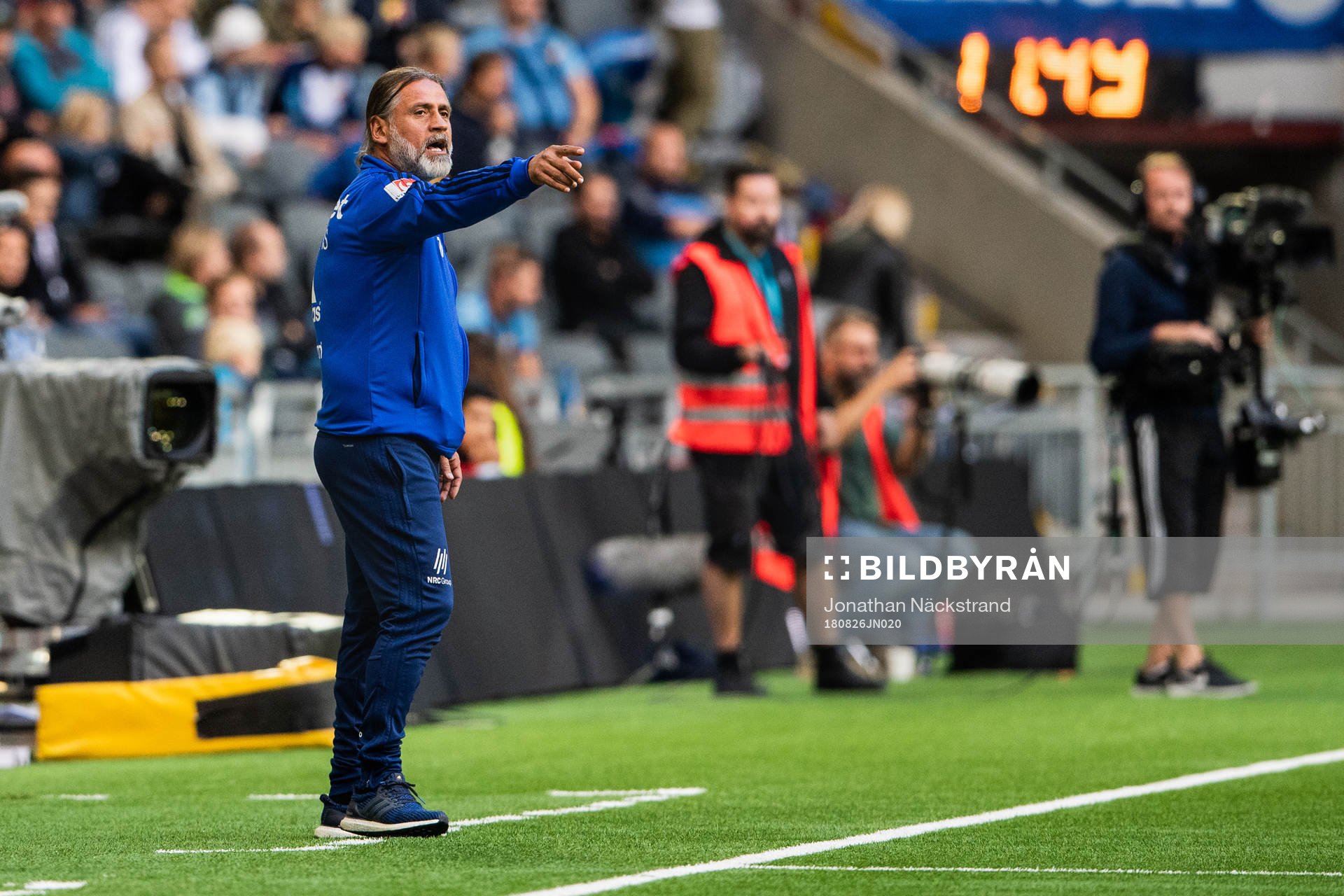 Djurgårdens tränare Özcan Melkemichel