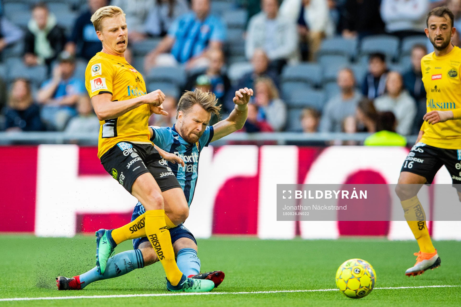 Elfsborgs Per Frick och Djurgårdens Jacob Une Larsson