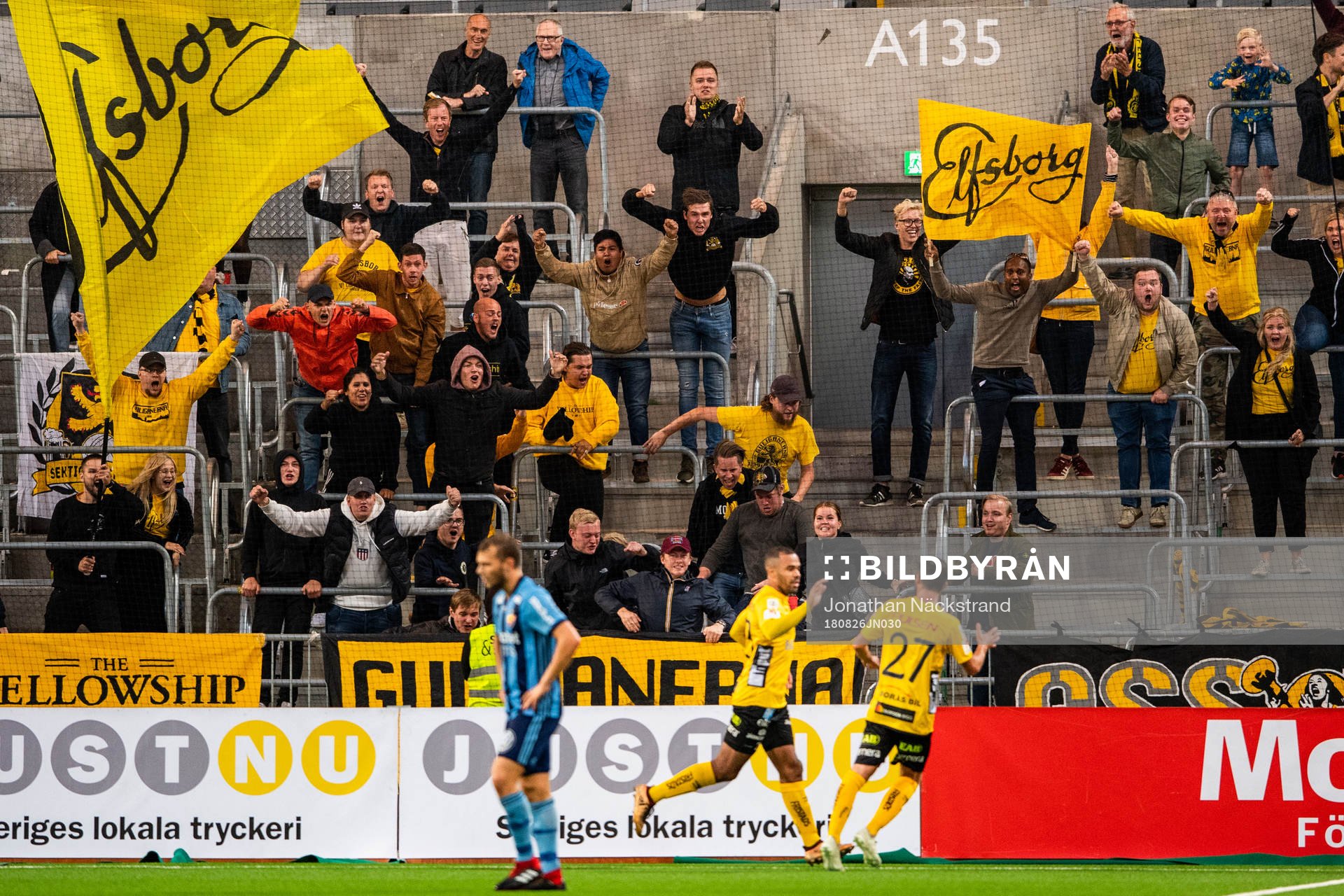 Elfsborgs Alex Dyer jublar