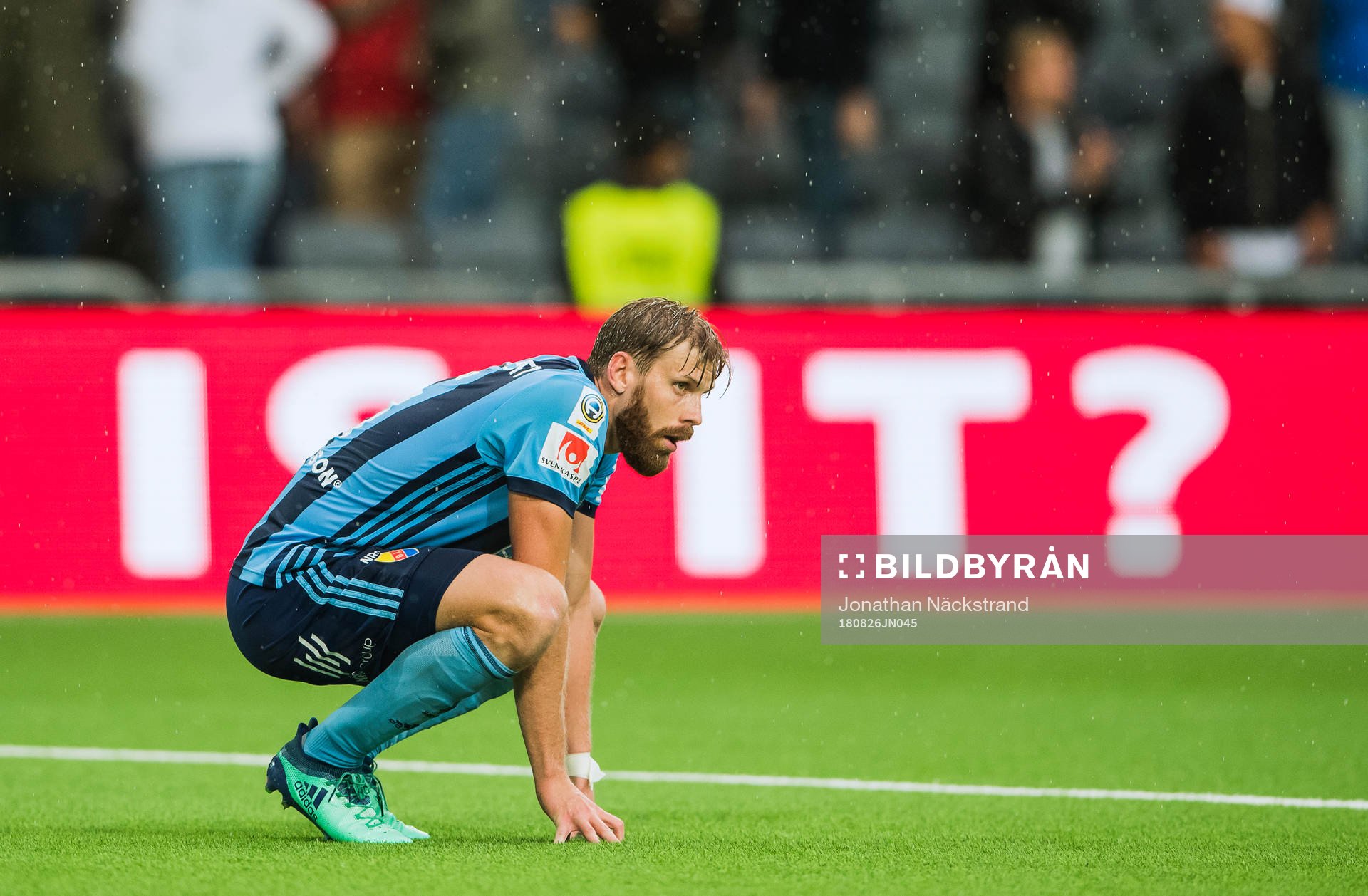 Djurgårdens Niklas Gunnarsson deppar