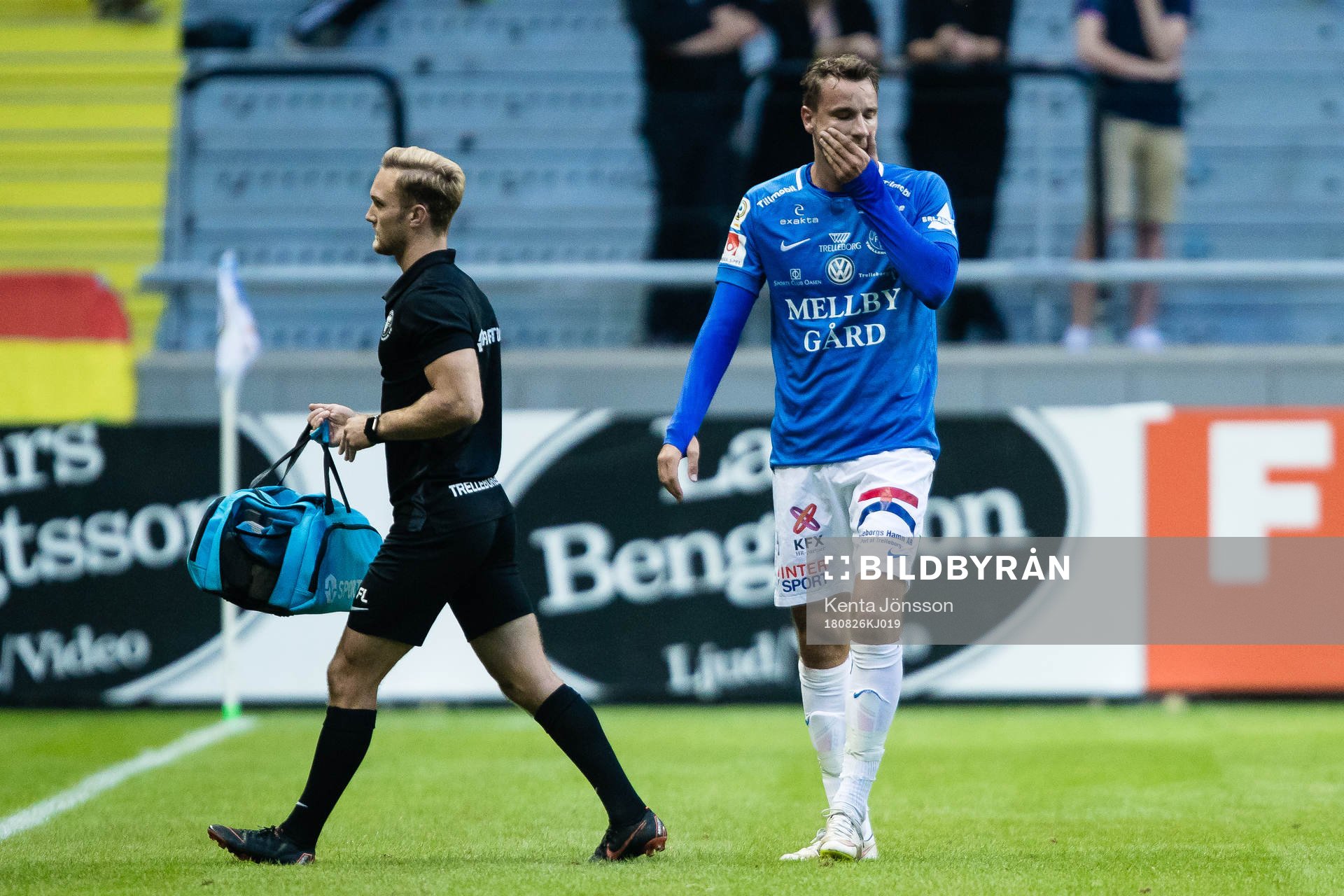 Trelleborgs Jasmin Sudic deppar