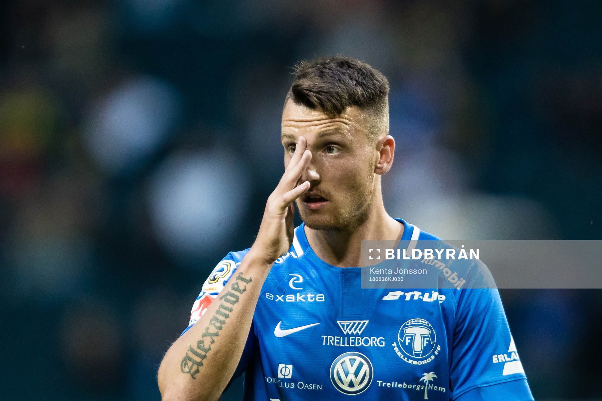Trelleborgs Alexander Blomqvist deppar