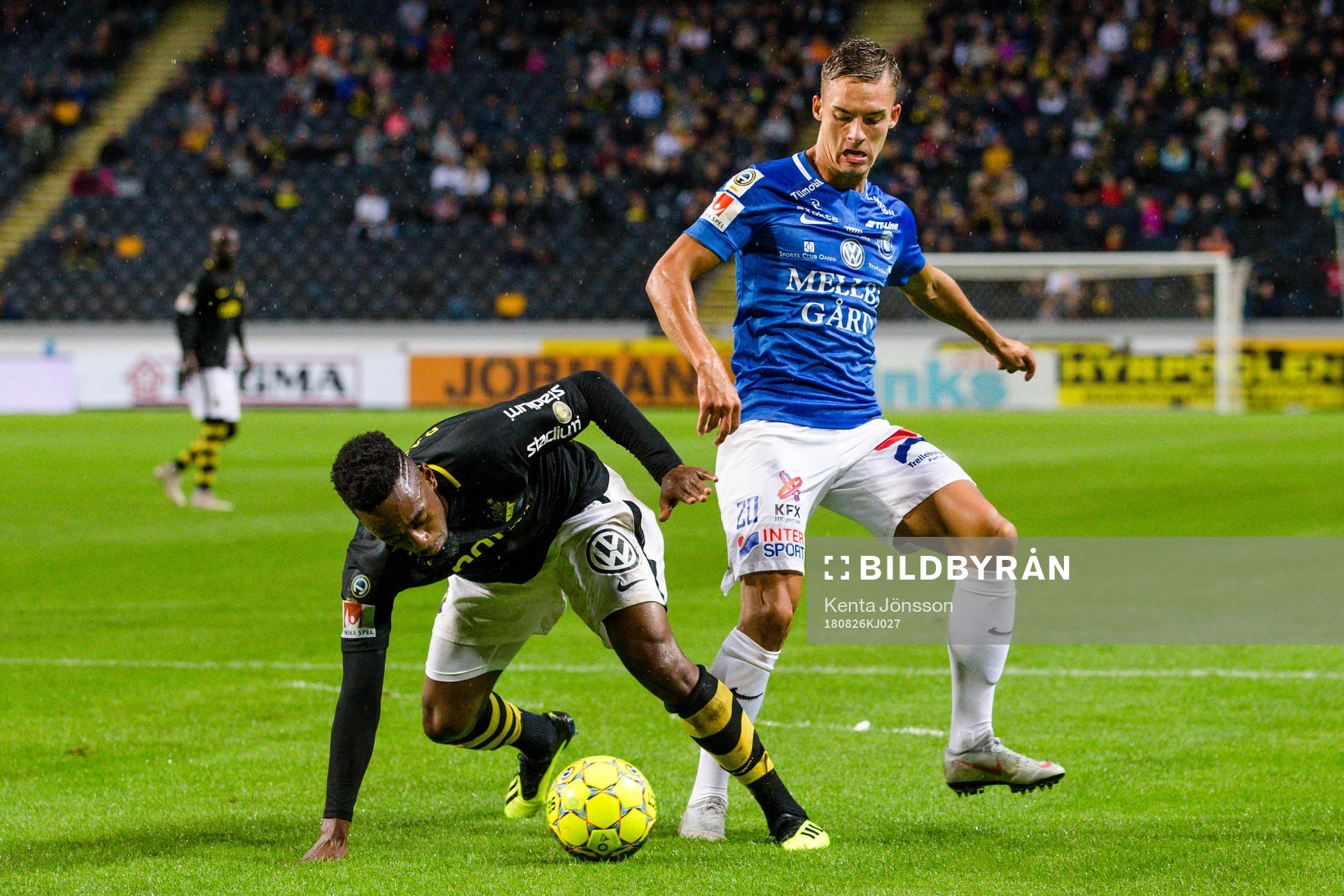 s Heradi Rashidi och Trelleborgs Felix Hörberg