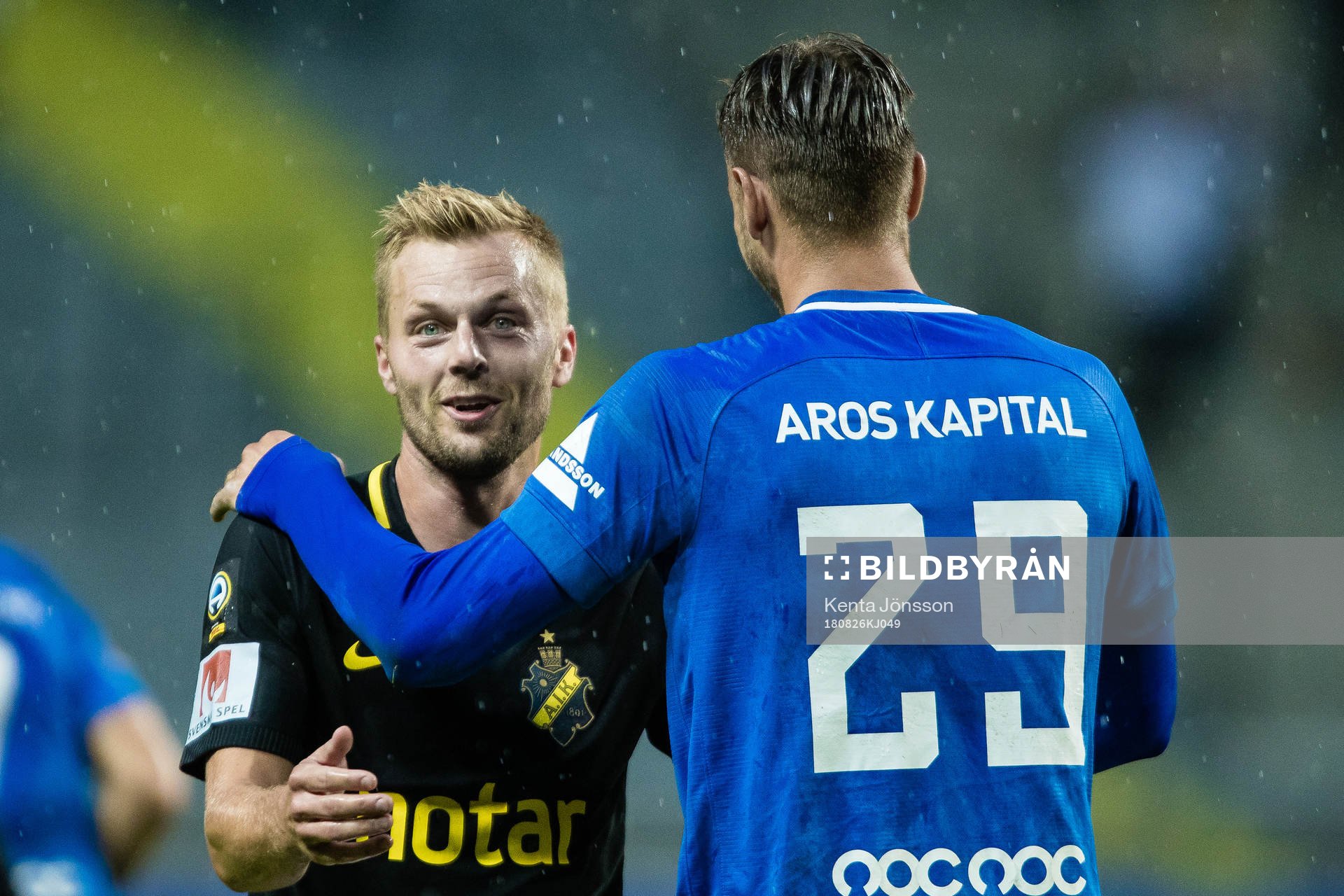 s Sebastian Larsson i samtal med Trelleborgs Jasmin Sudic