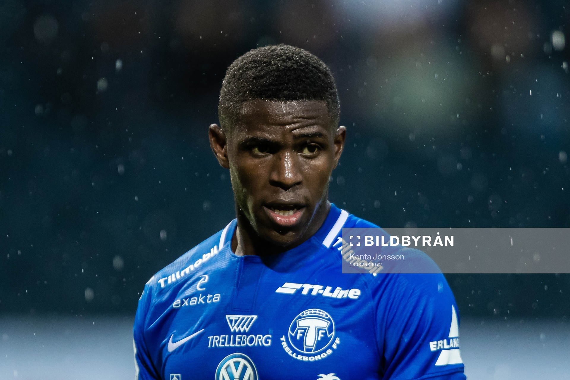 Trelleborgs Kofi Sarkodie deppar