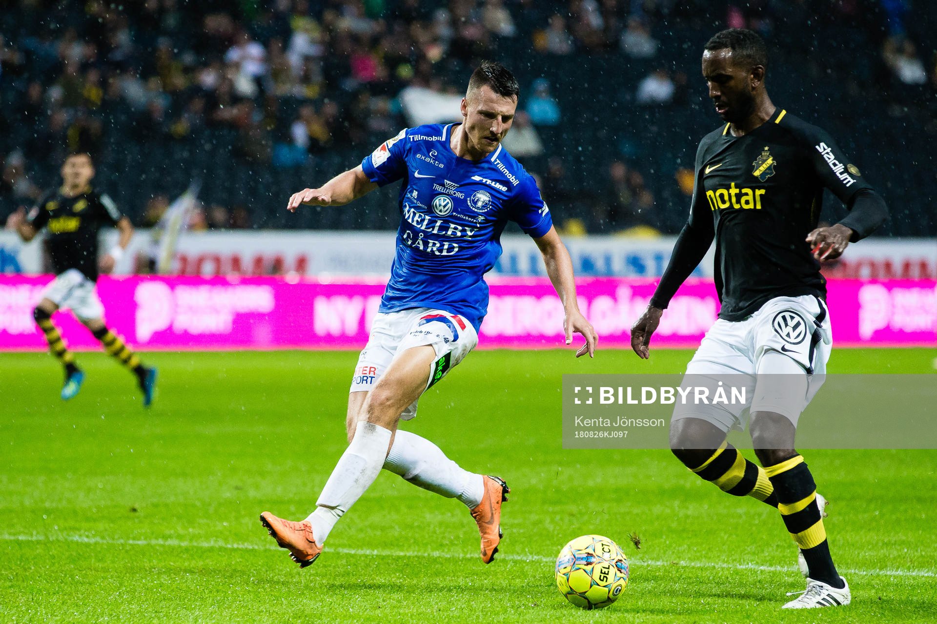 s Henok Goitom och Trelleborgs Alexander Blomqvist