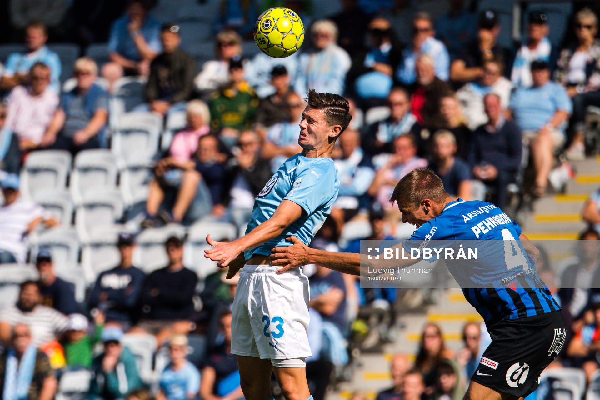 Malmö FFs Marcus Antonsson och Sirius Oscar Pehrsson