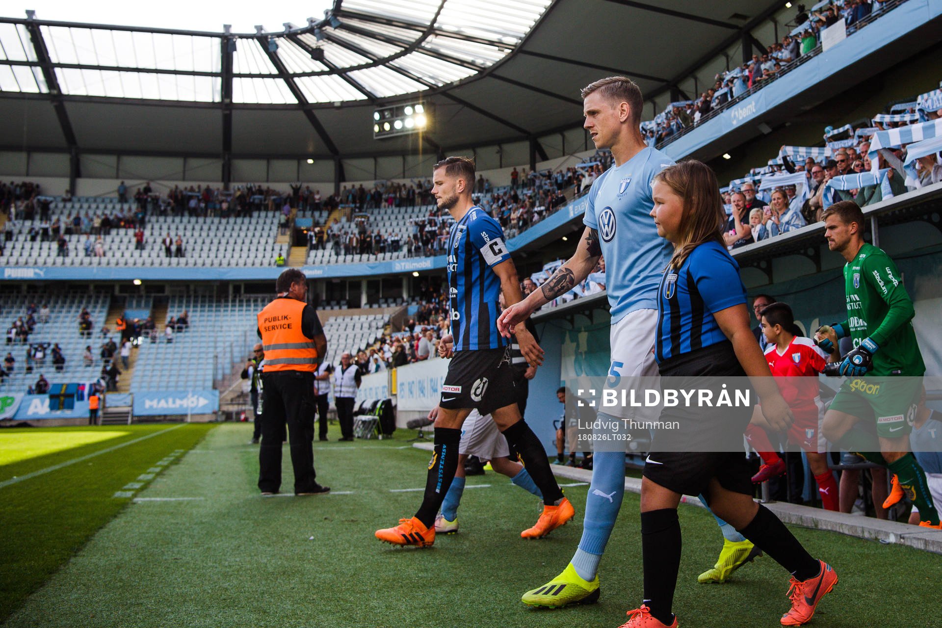 Malmö FFs Sören Rieks och Sirius Robert Åhman Persson