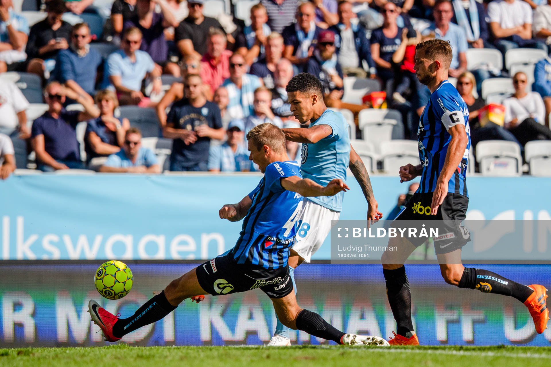 Malmö FFs  Romain Gall gör 3-0