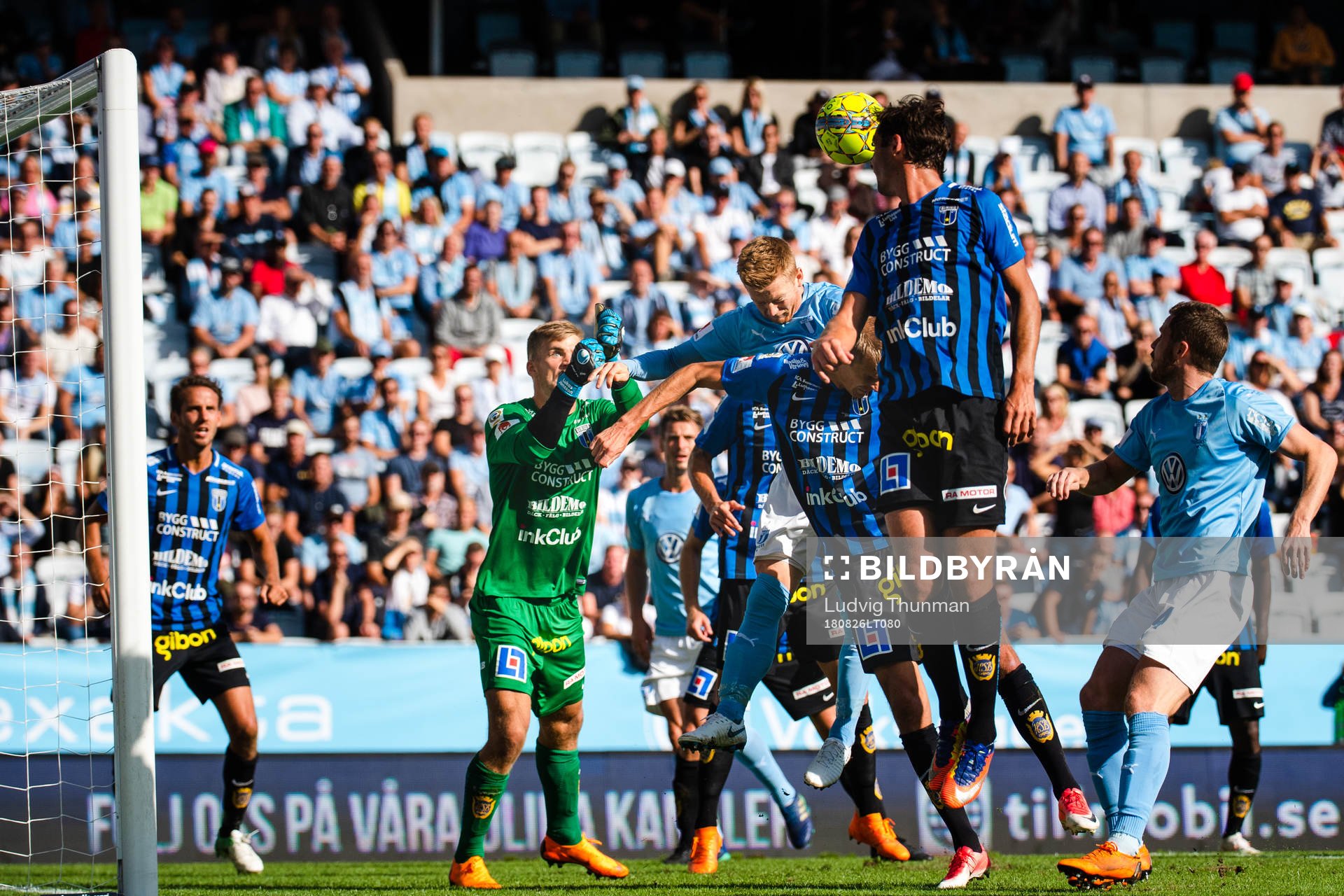Malmö FFs Anders Christiansen gör 4-0 bakom Sirius