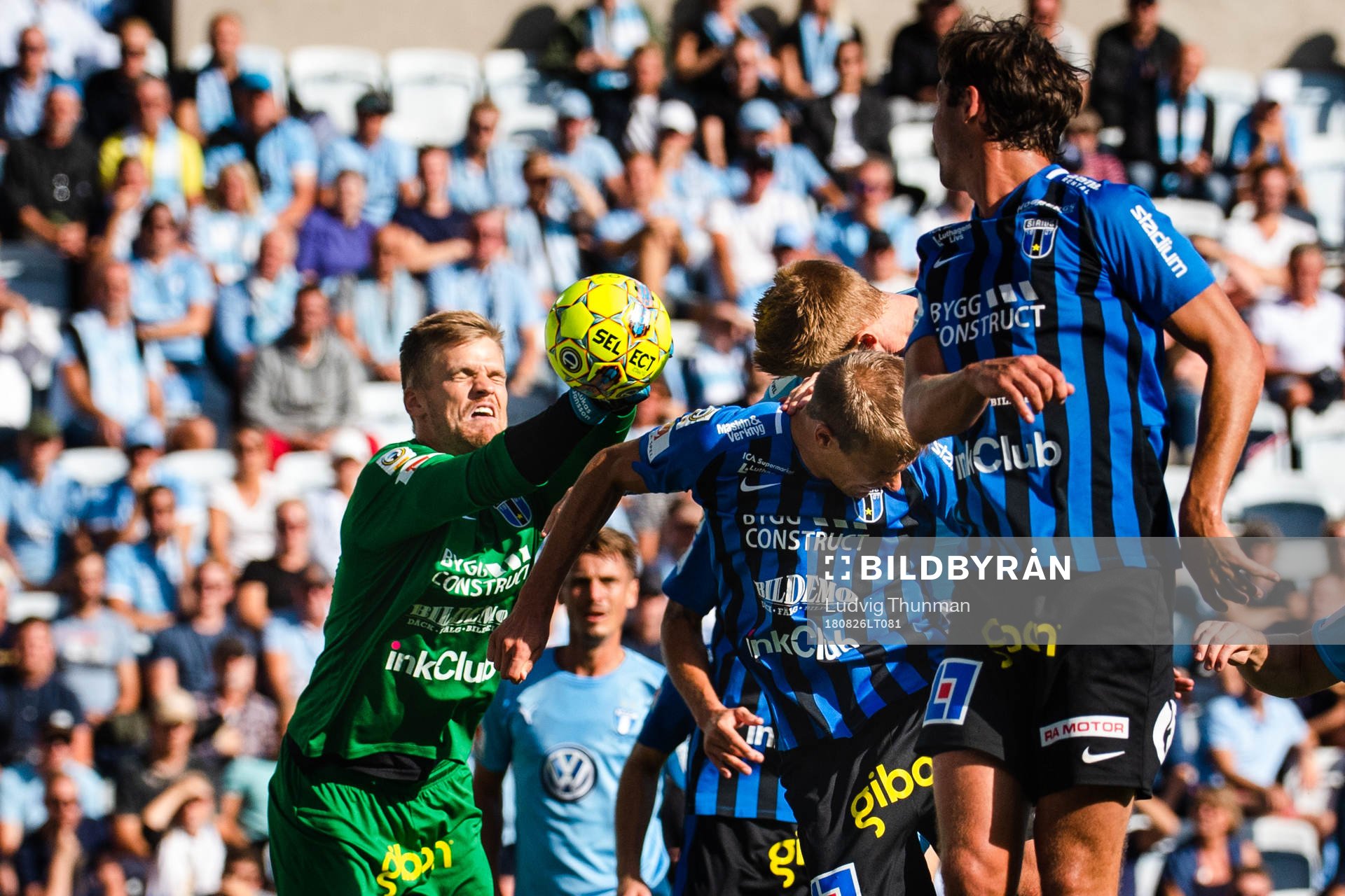 Malmö FFs Anders Christiansen gör 4-0 bakom Sirius