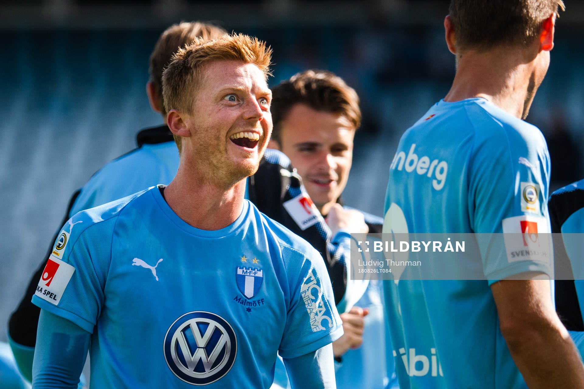 Malmö FFs Anders Christiansen jublar