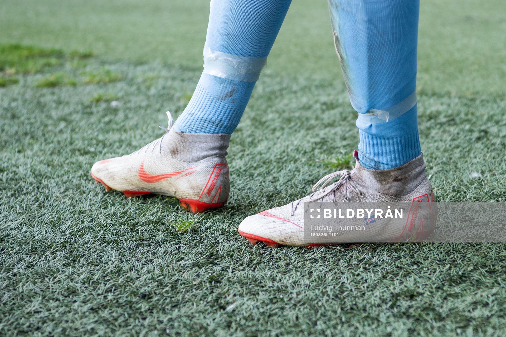 Närbild på Malmö FFs Arnór Ingvi Traustason från NIke