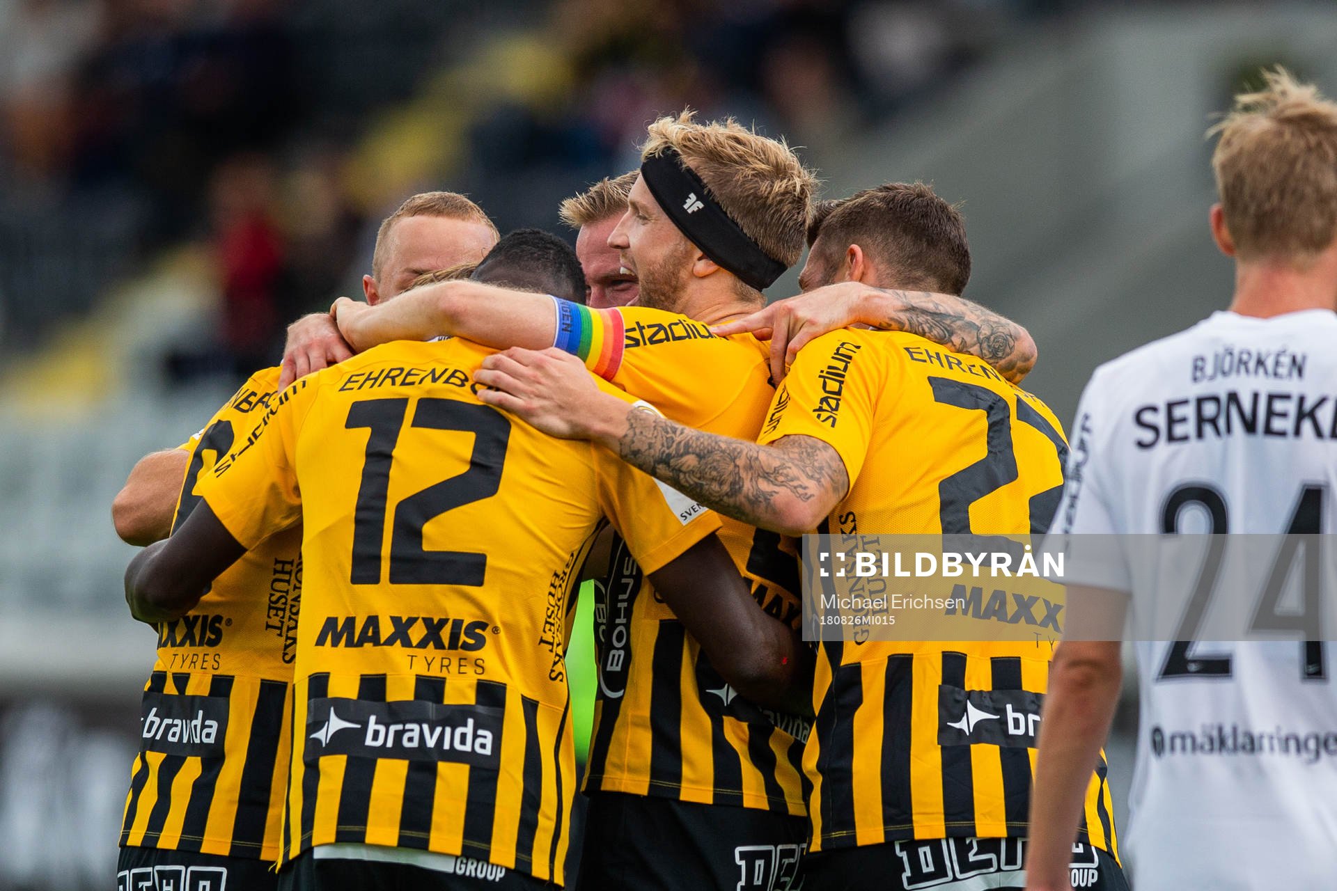 Häcken jublar