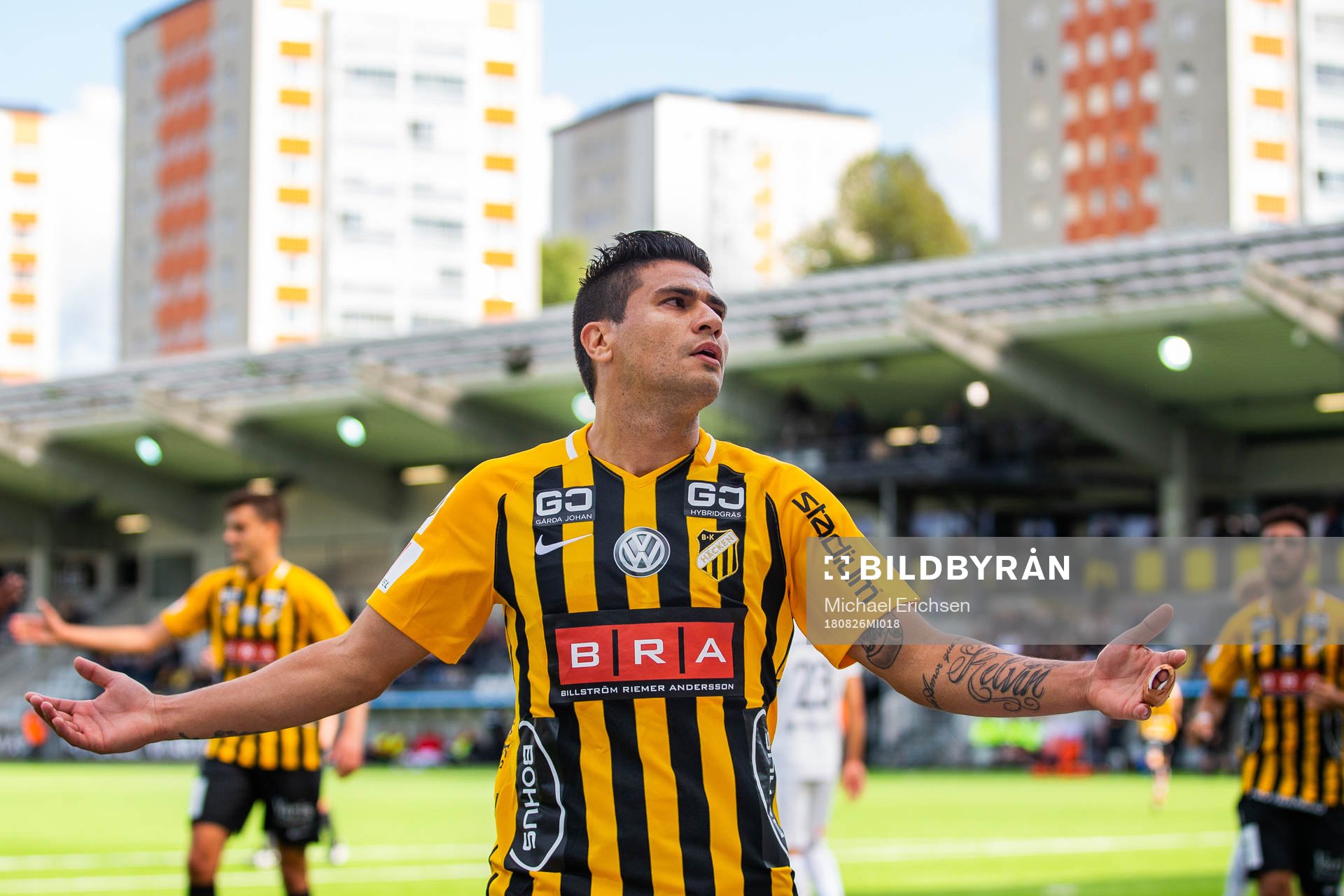 Häckens Paulinho jublar