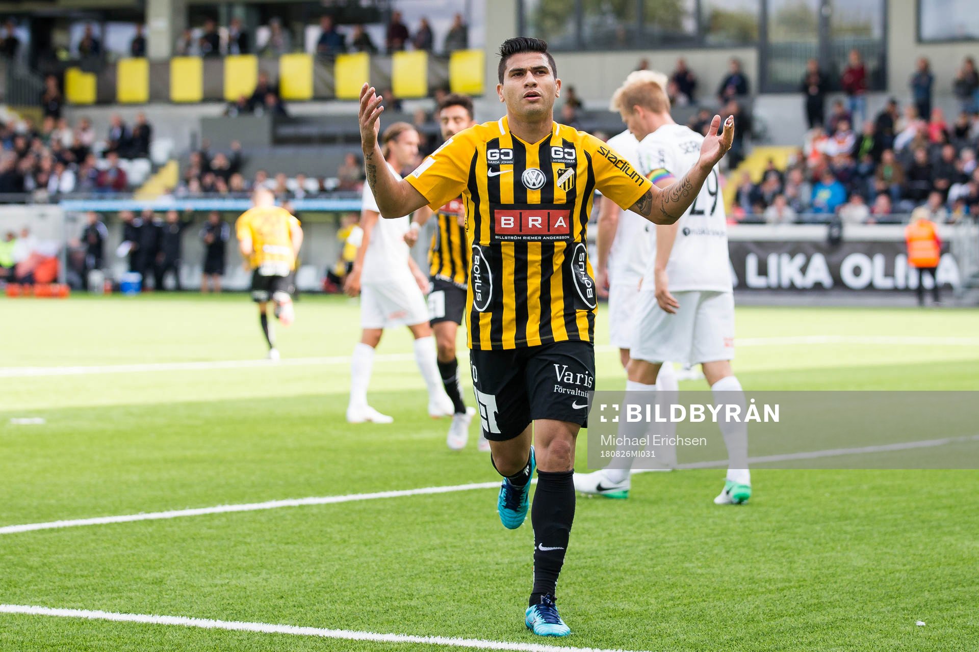 Häckens Paulinho jublar