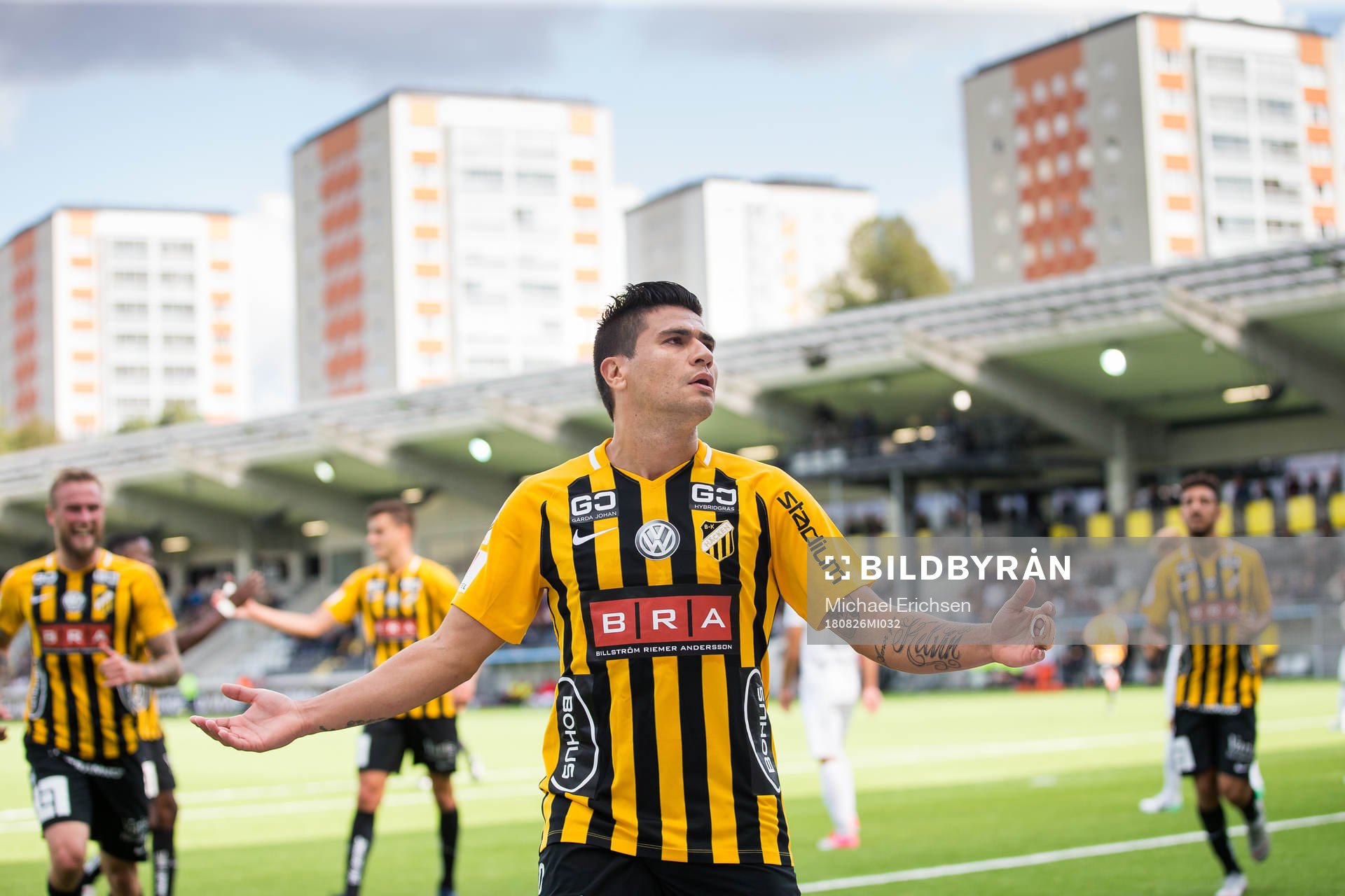 Häckens Paulinho jublar