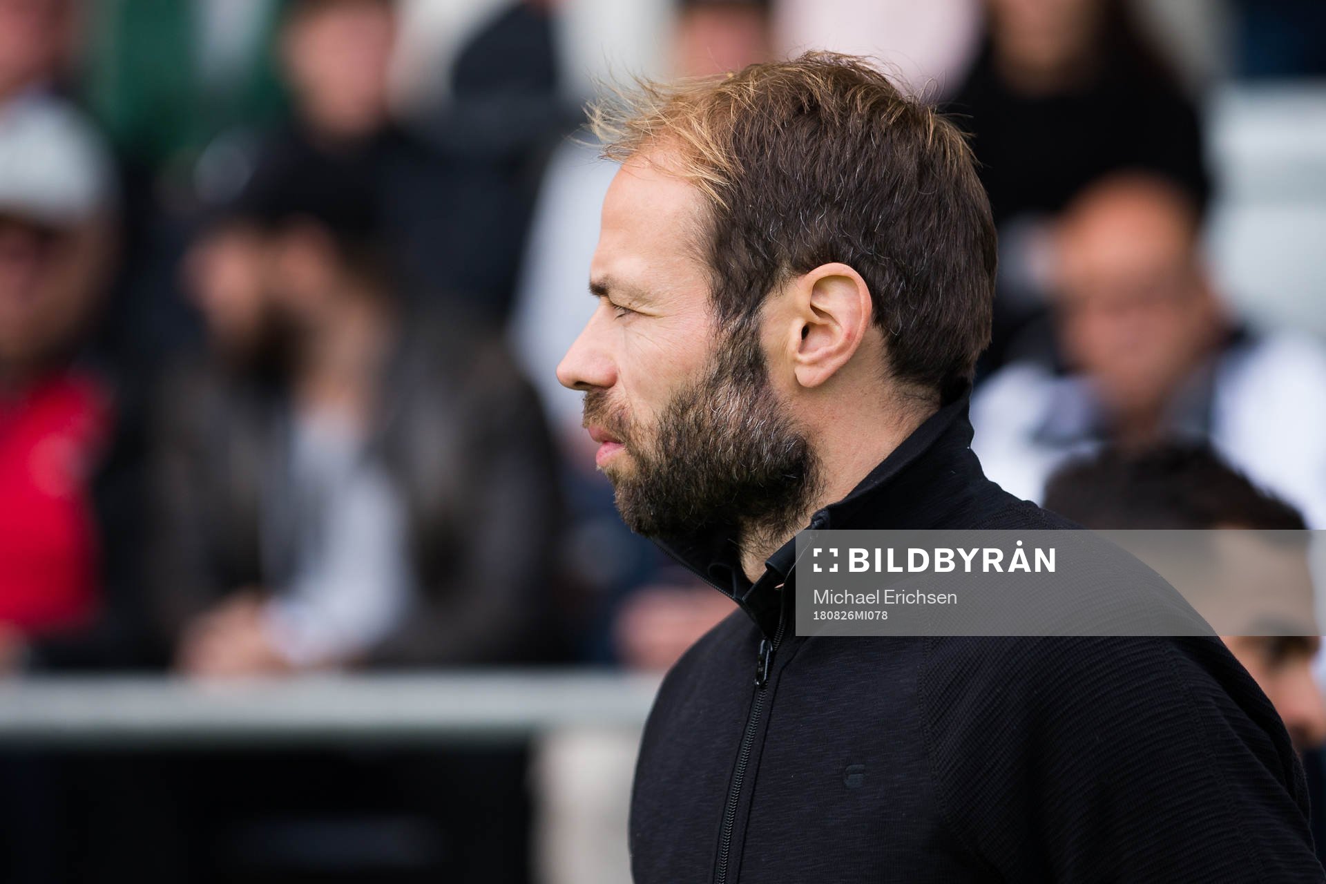 Häckens tränare Andreas Alm