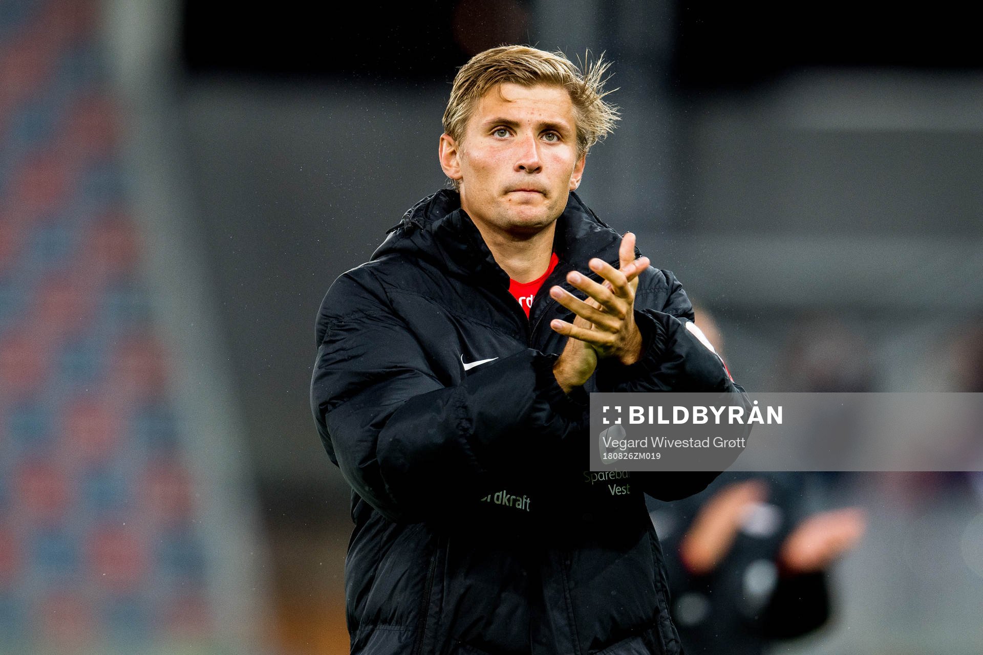 Steffen Lie Skålevik of Brann looks dejected