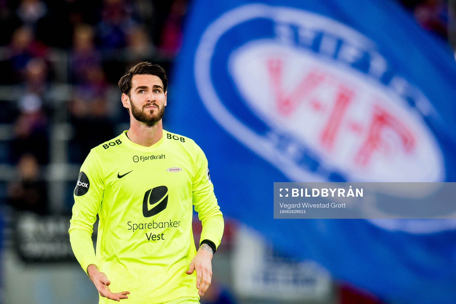 Goalkeeper Samuel Sahin-Radlinger of Brann