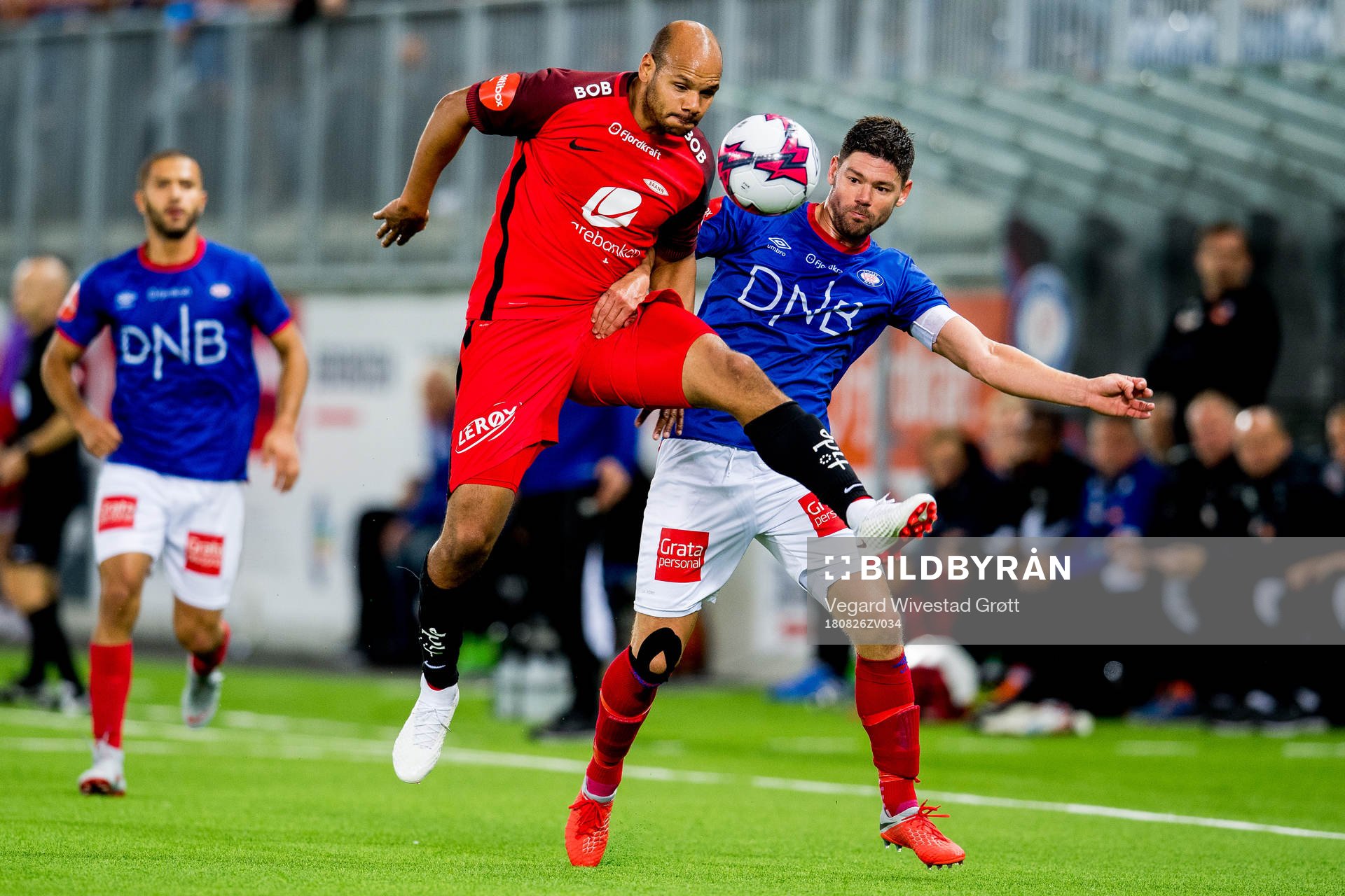 Daniel Braaten of Brann and Daniel Fredheim Holm of