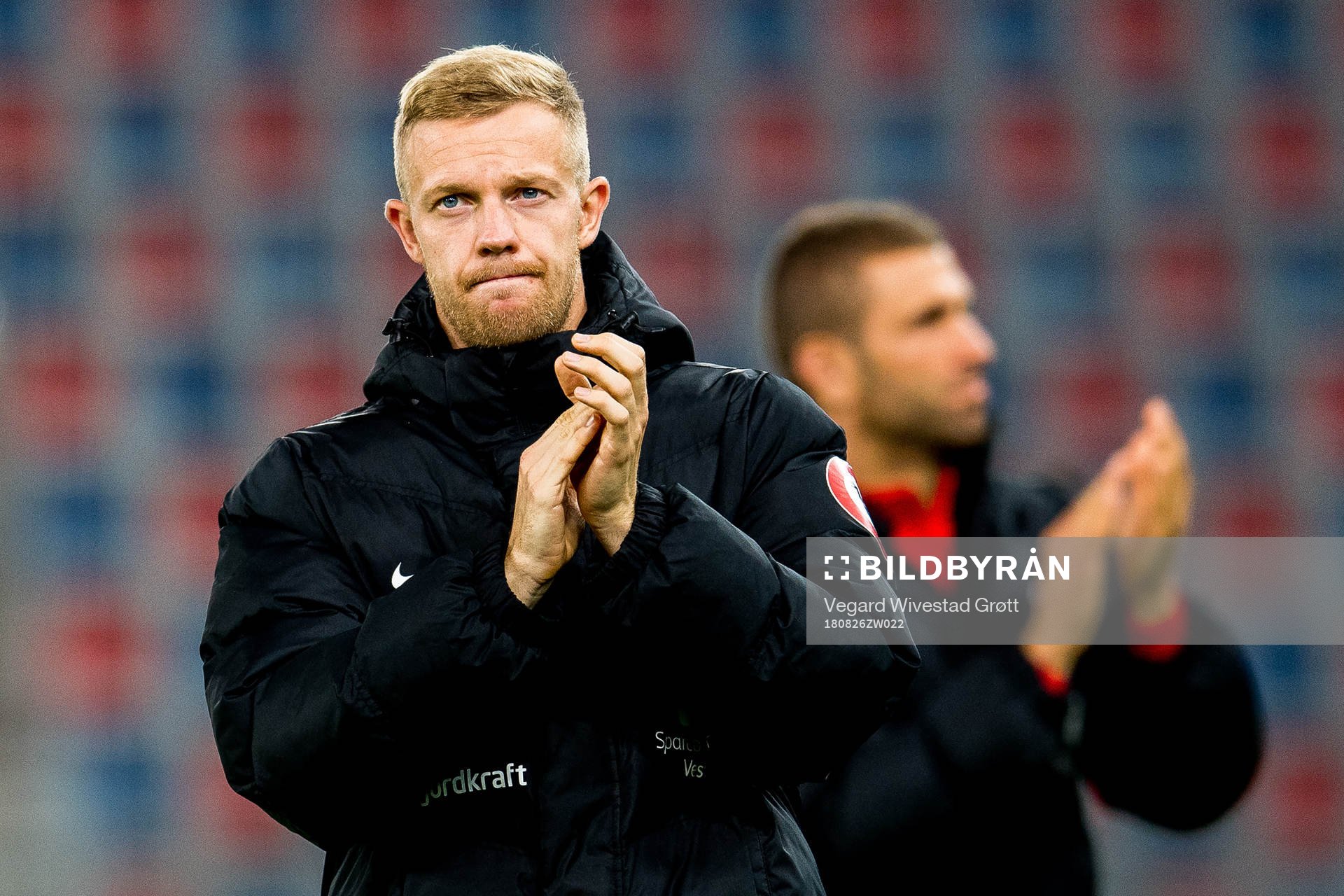 Peter Orry Larsen of Brann looks dejected