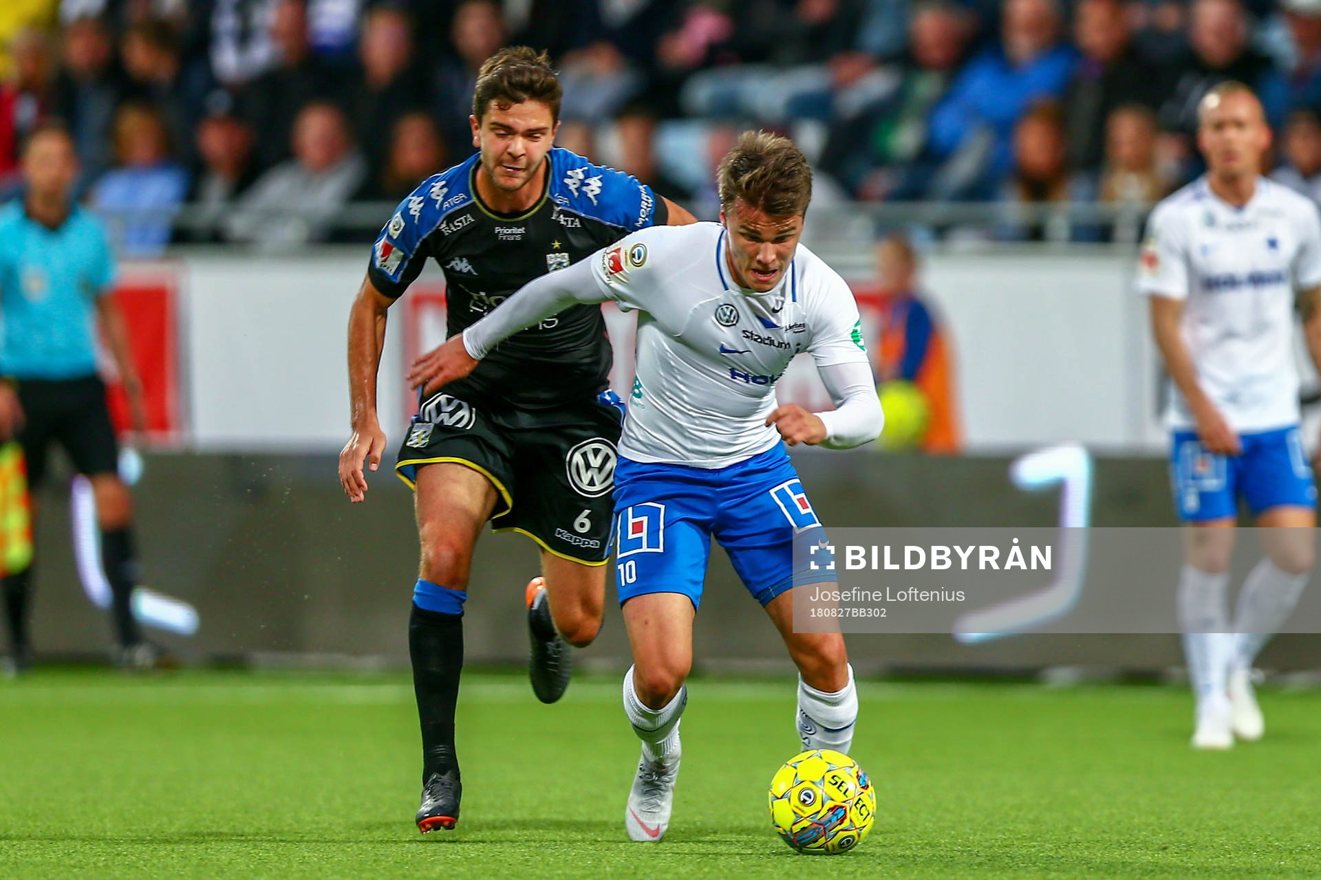 Norrköpings Simon Skrabb och IFK Göteborgs Fredrik Oldrup